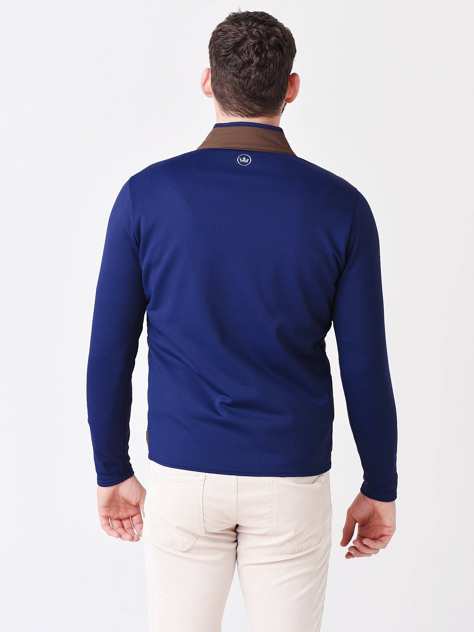  Peter Millar Crown Crafted Men's Blaze Hybrid Cardigan