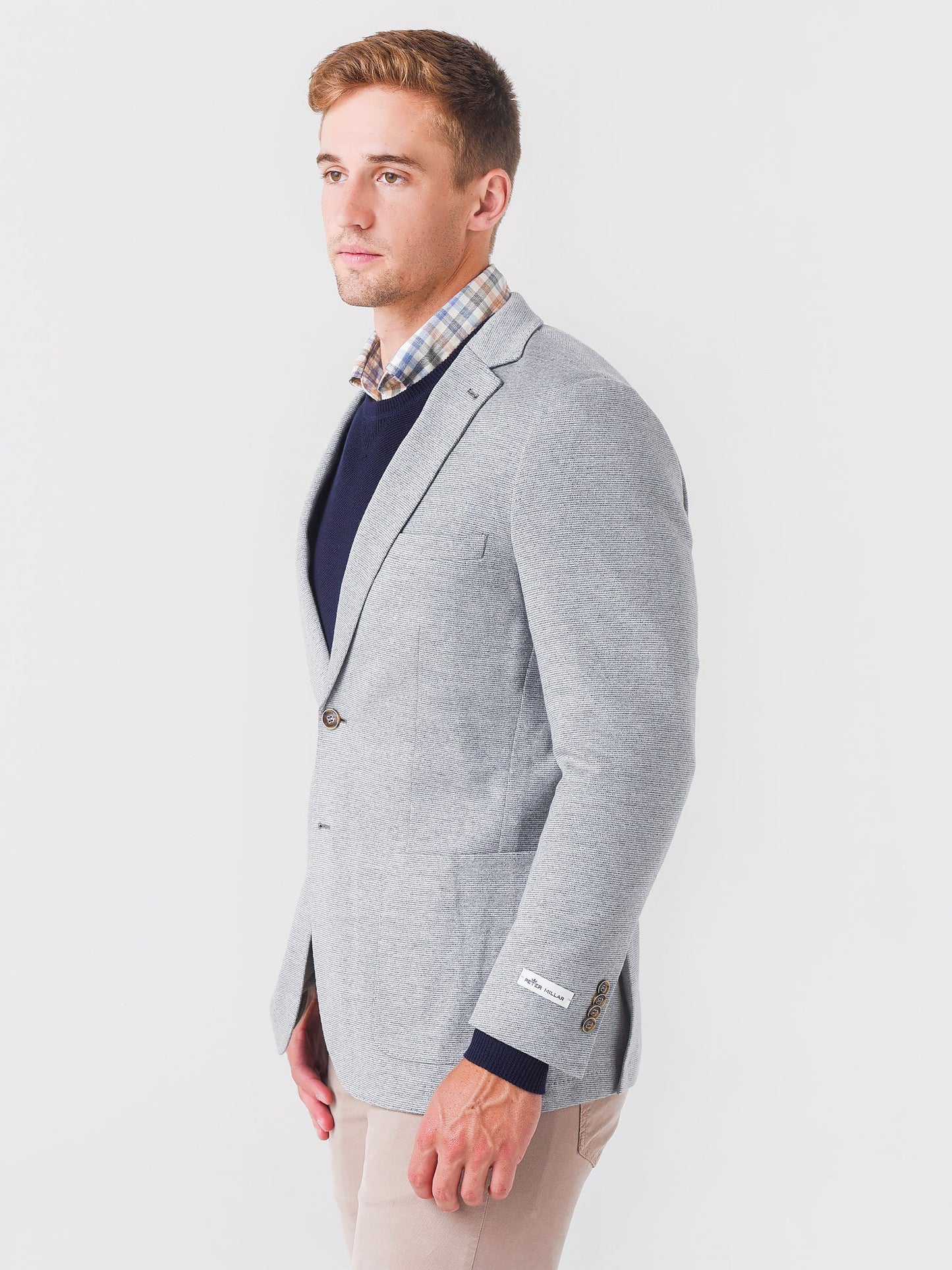  Peter Millar Crown Men's Birdseye Knit Soft Jacket