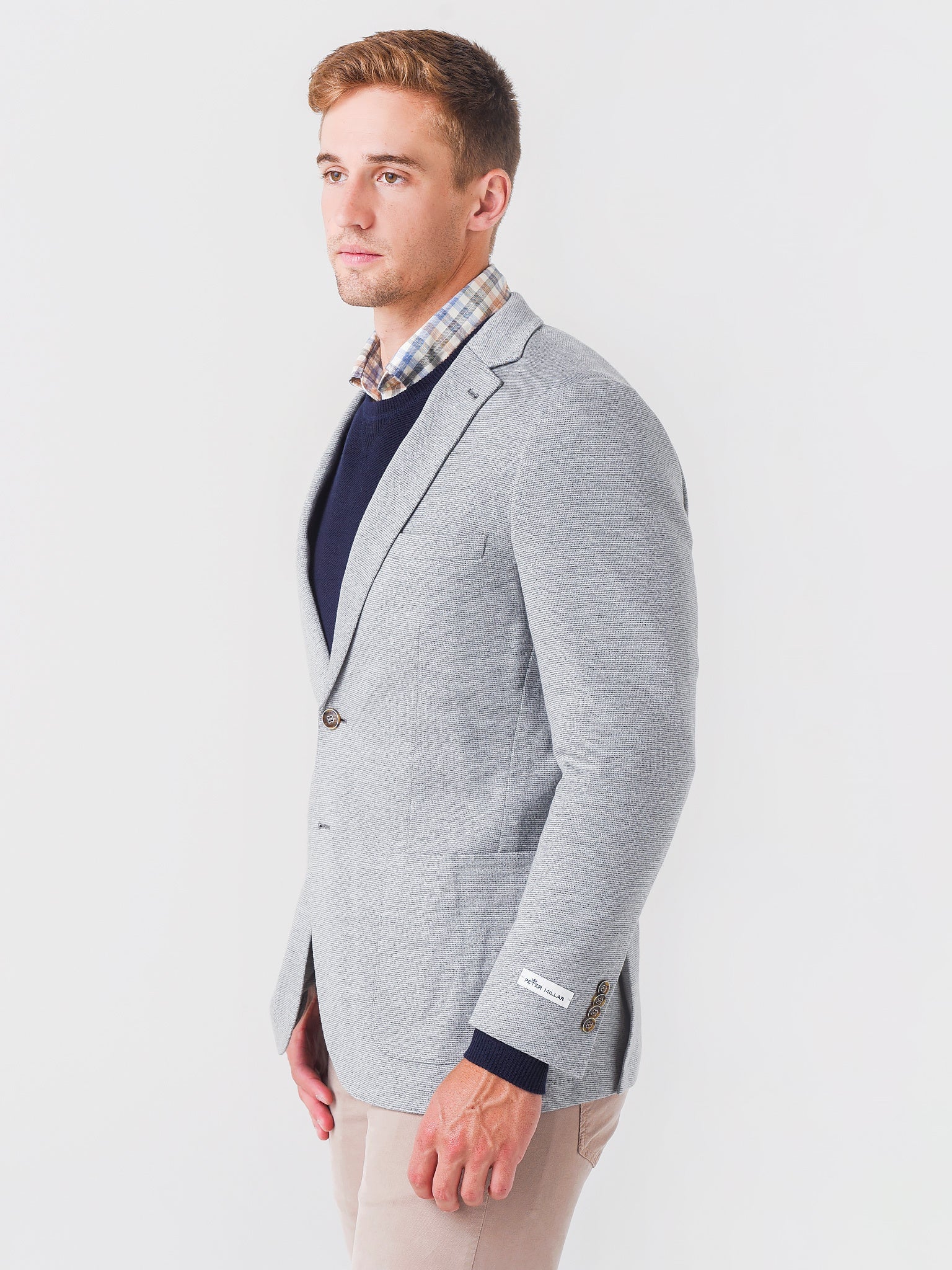  Peter Millar Crown Men's Birdseye Knit Soft Jacket