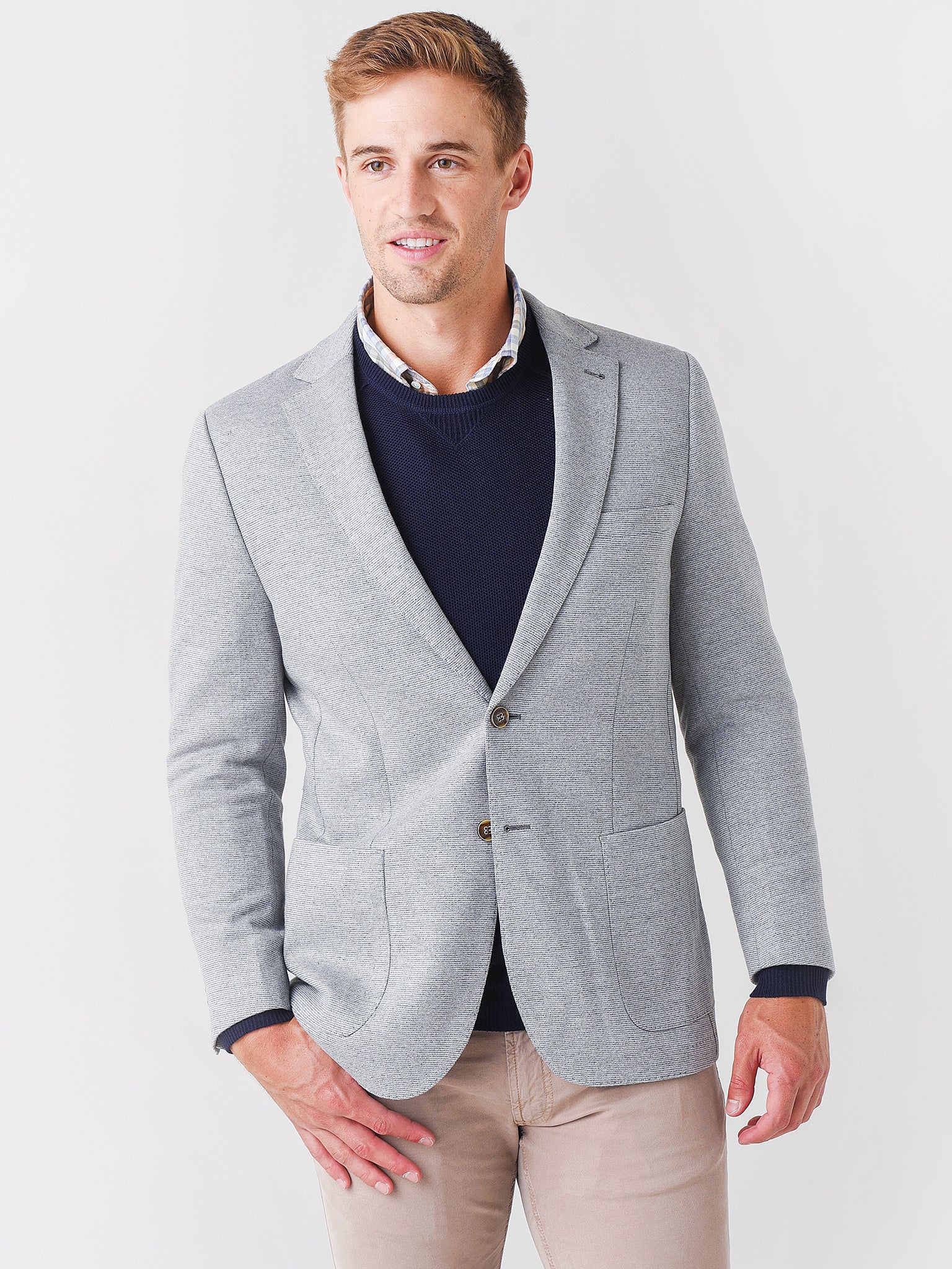 Peter Millar Crown Men's Birdseye Knit Soft Jacket