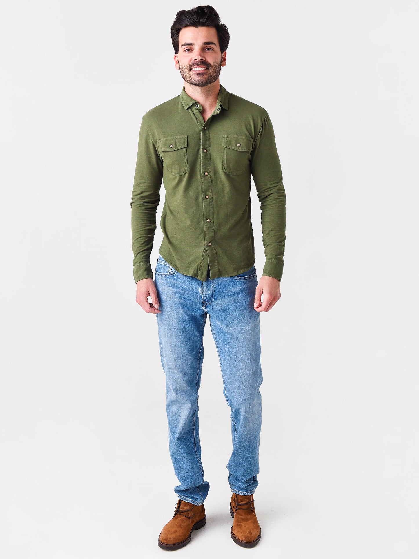  Peter Millar Crown Men's Lava Wash Jersey Shirt Jacket