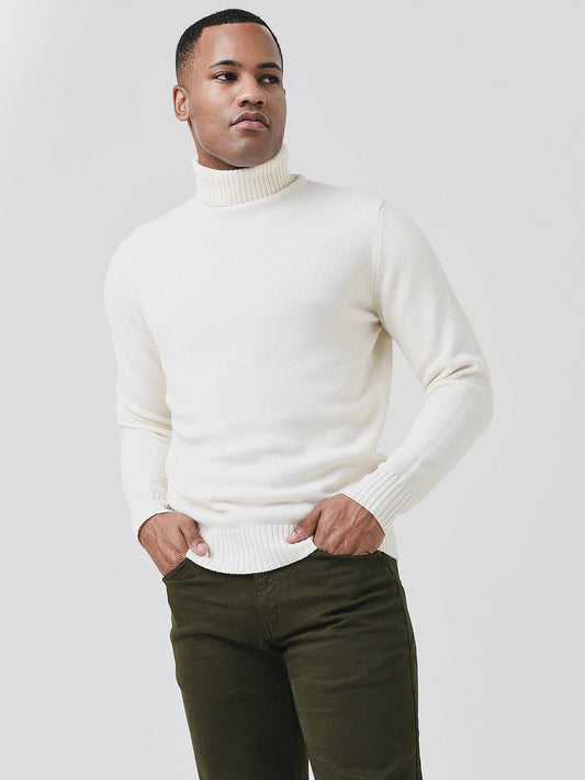  Peter Millar Collection Men's Alpine Turtleneck Sweater