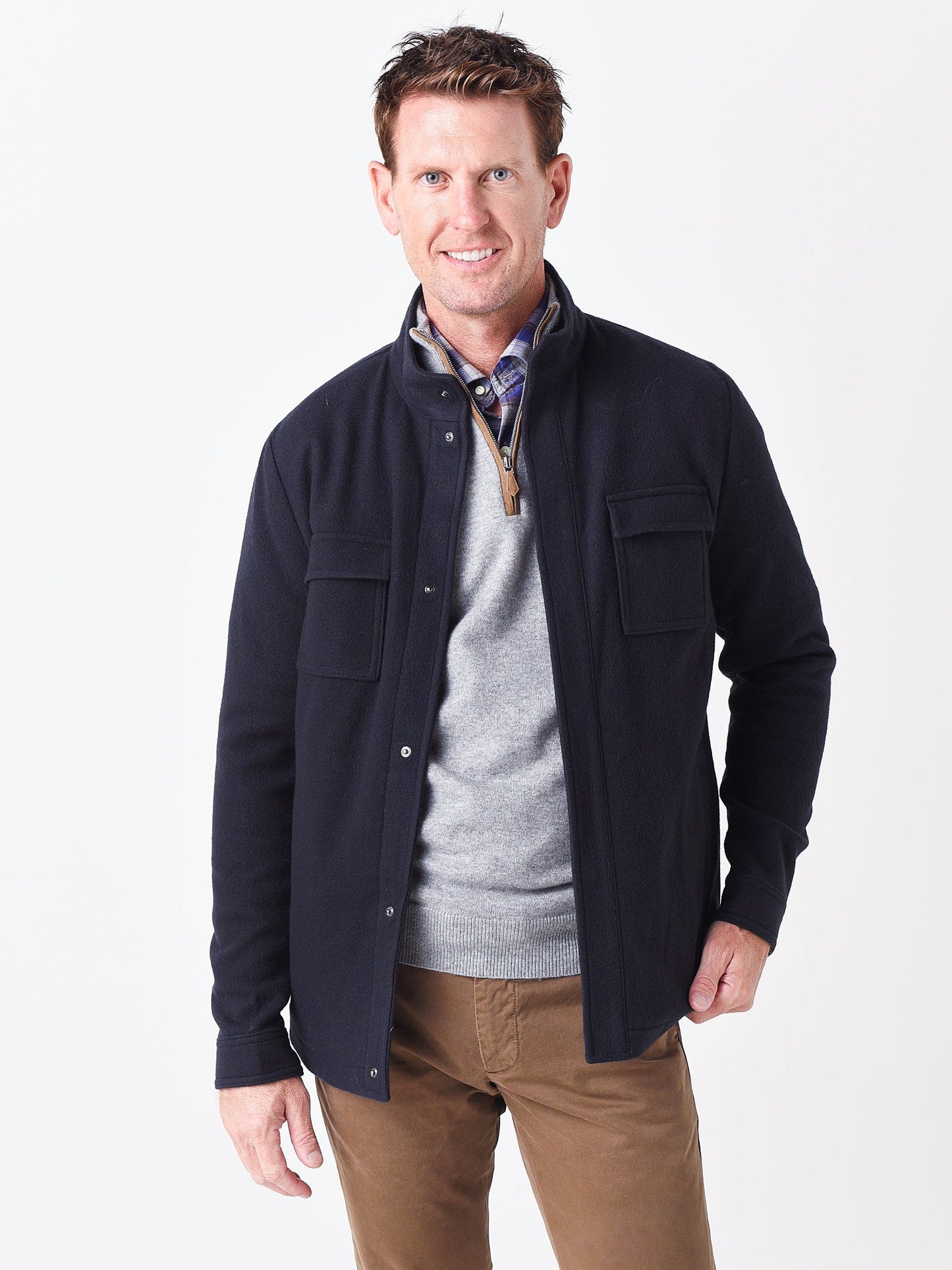  Peter Millar Collection Men's Stable Shirt Jacket