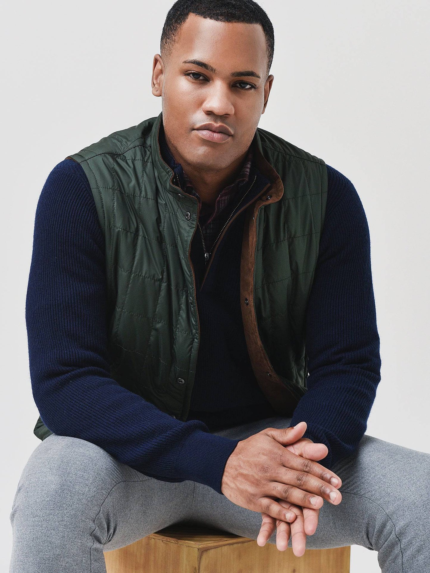  Peter Millar Crown Men's Reversible Suede Vest