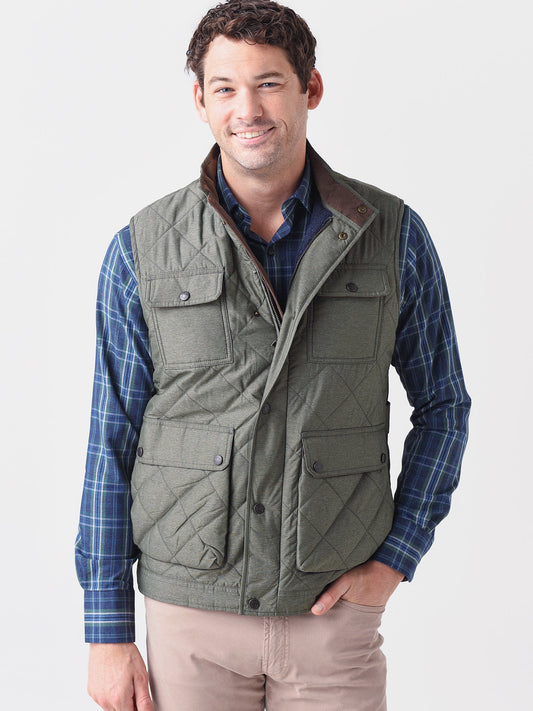  Peter Millar Crown Men's Sussex Quilted Vest