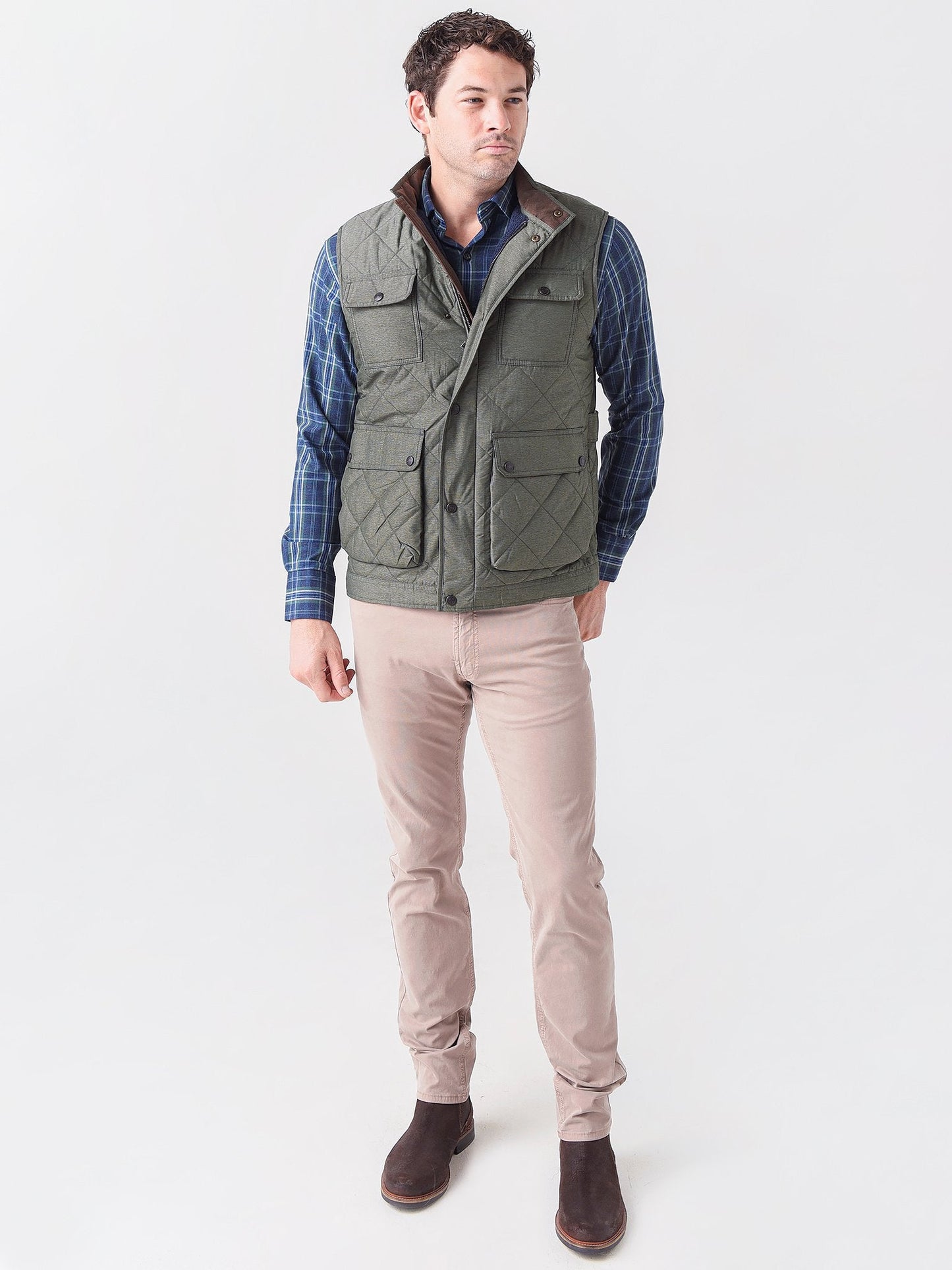  Peter Millar Crown Men's Sussex Quilted Vest