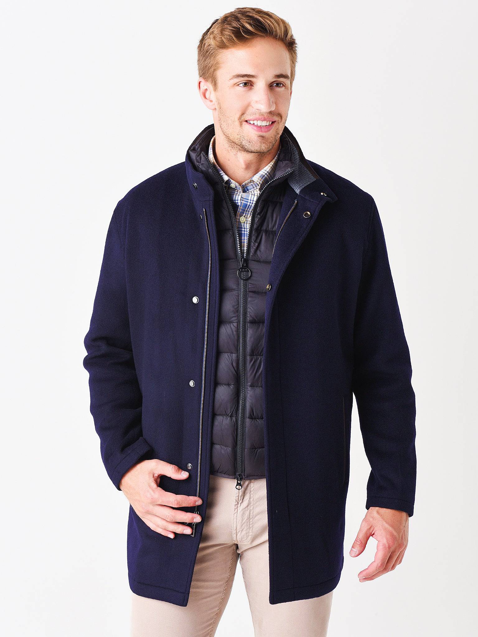  Peter Millar Crown Men's Flex-Fleece City Coat