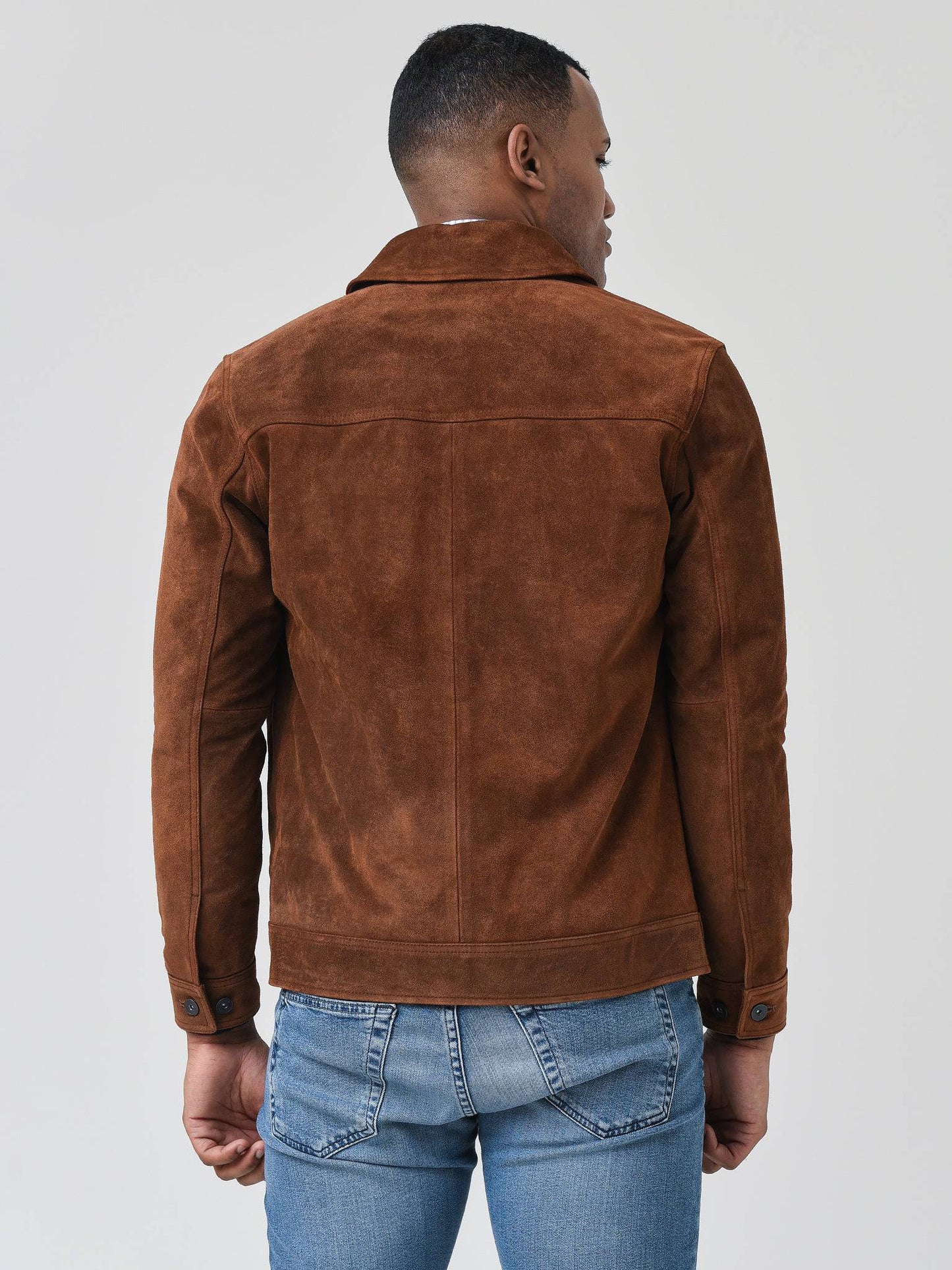  Peter Millar Crown Men's Rough Out Suede Jacket