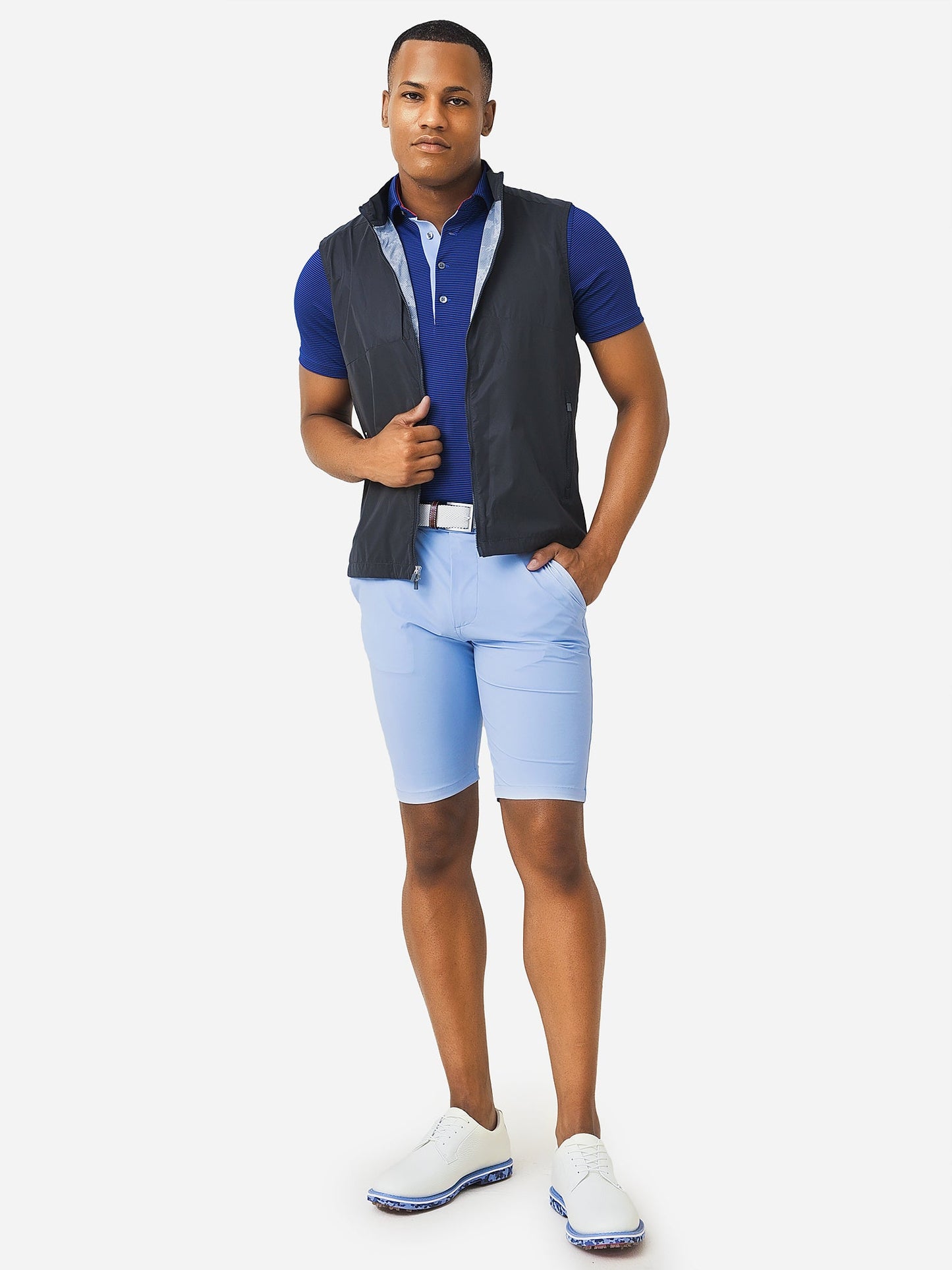  Peter Millar Active Men's Dart Reflect Performance Vest