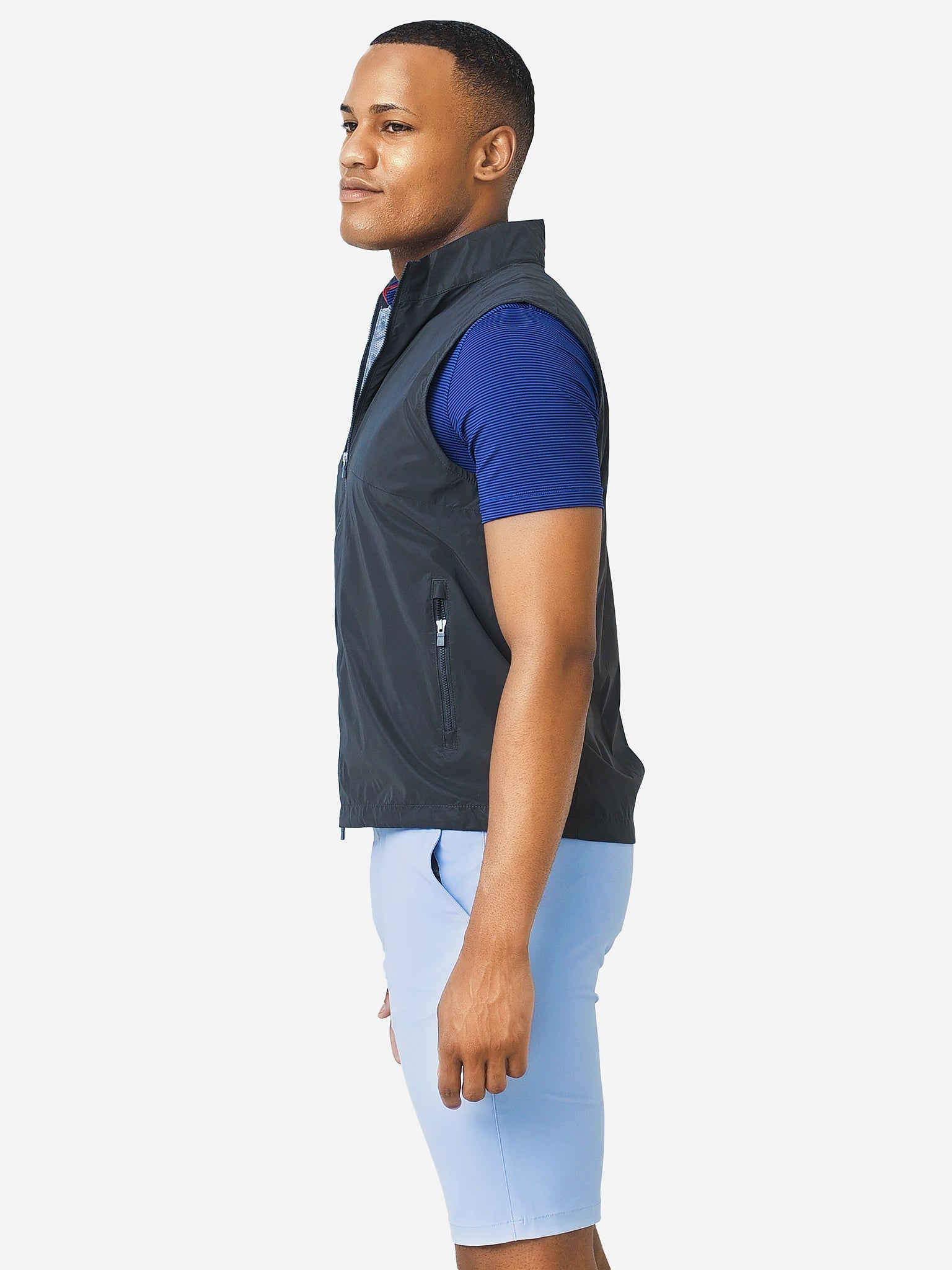  Peter Millar Active Men's Dart Reflect Performance Vest