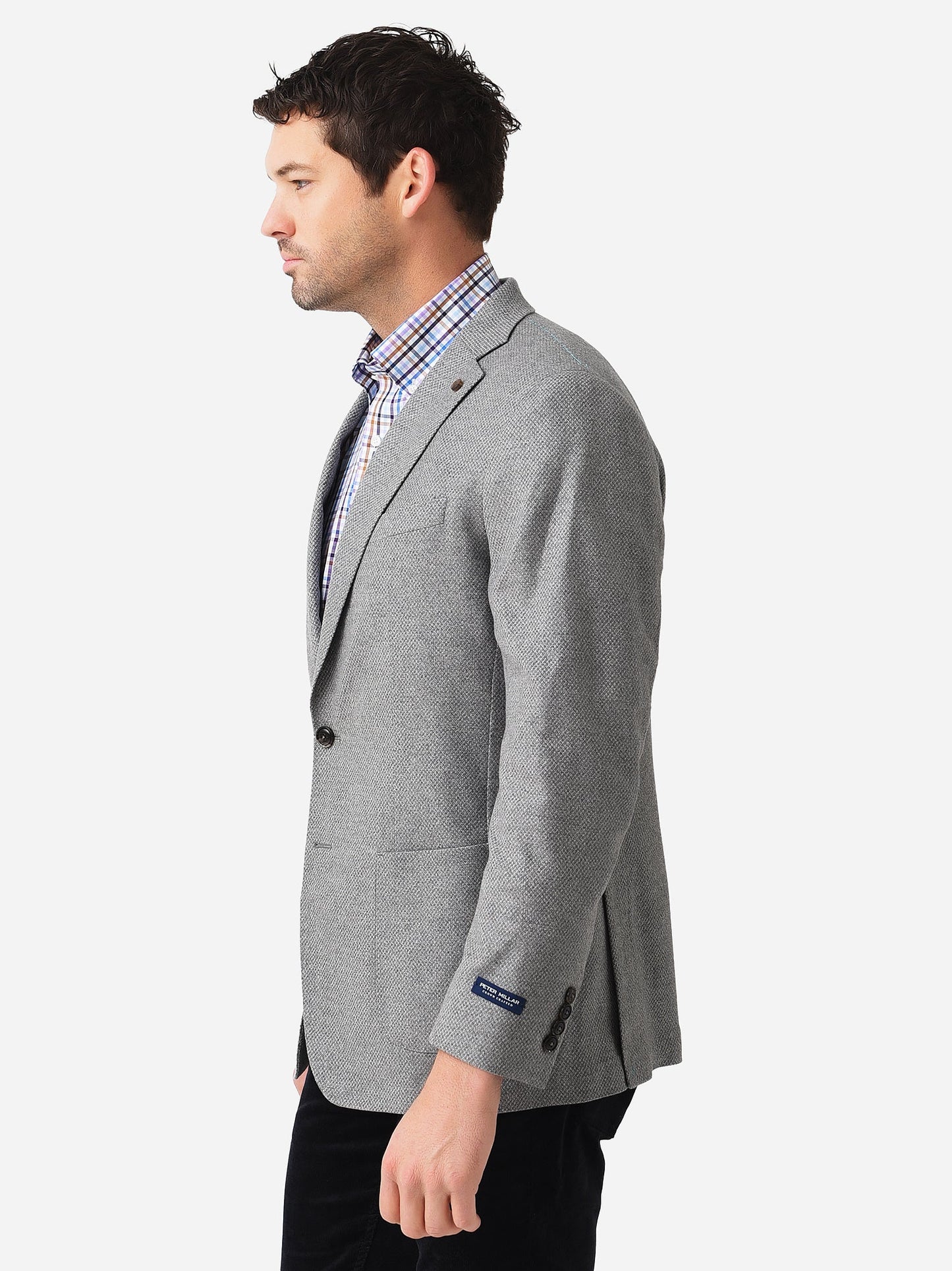  Peter Millar Crown Crafted Men's Mitchell Wool-Cashmere Soft Jacket