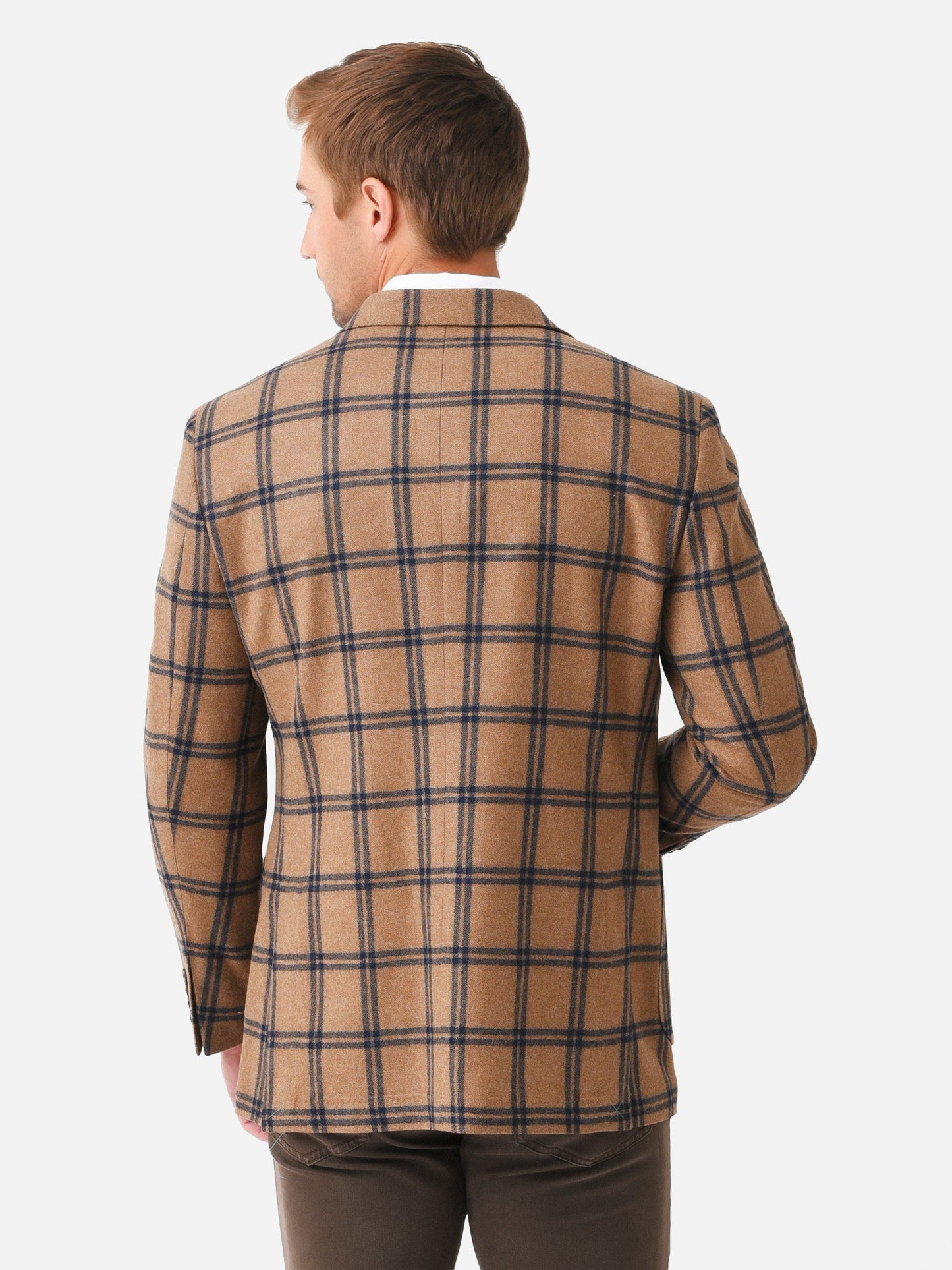  Peter Millar Crown Crafted Men's Grove Windowpane Soft Jacket