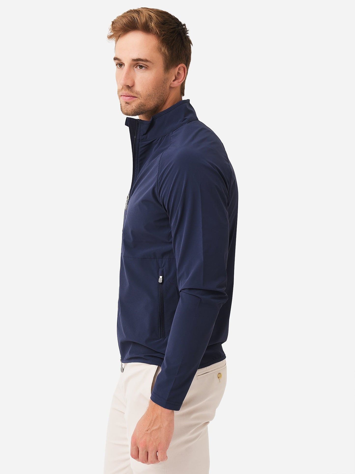  Peter Millar Crown Crafted Men's Flex Adapt Wind Cheater Shell