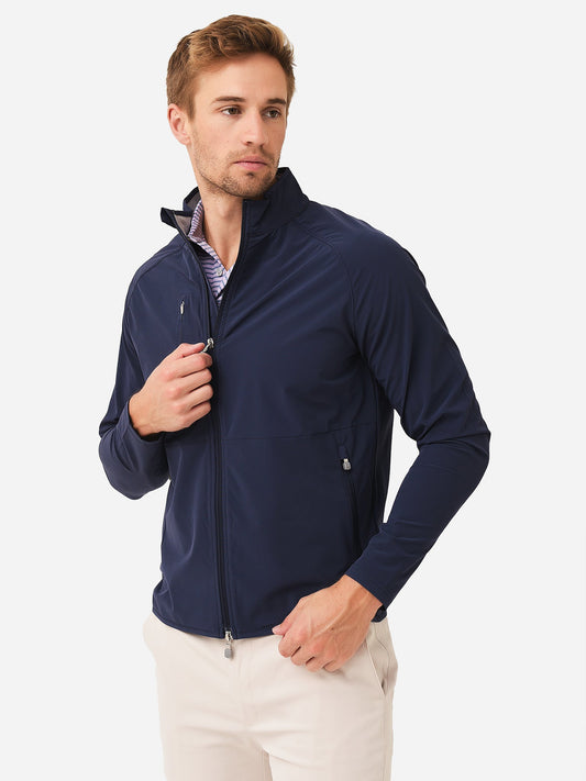  Peter Millar Crown Crafted Men's Flex Adapt Wind Cheater Shell