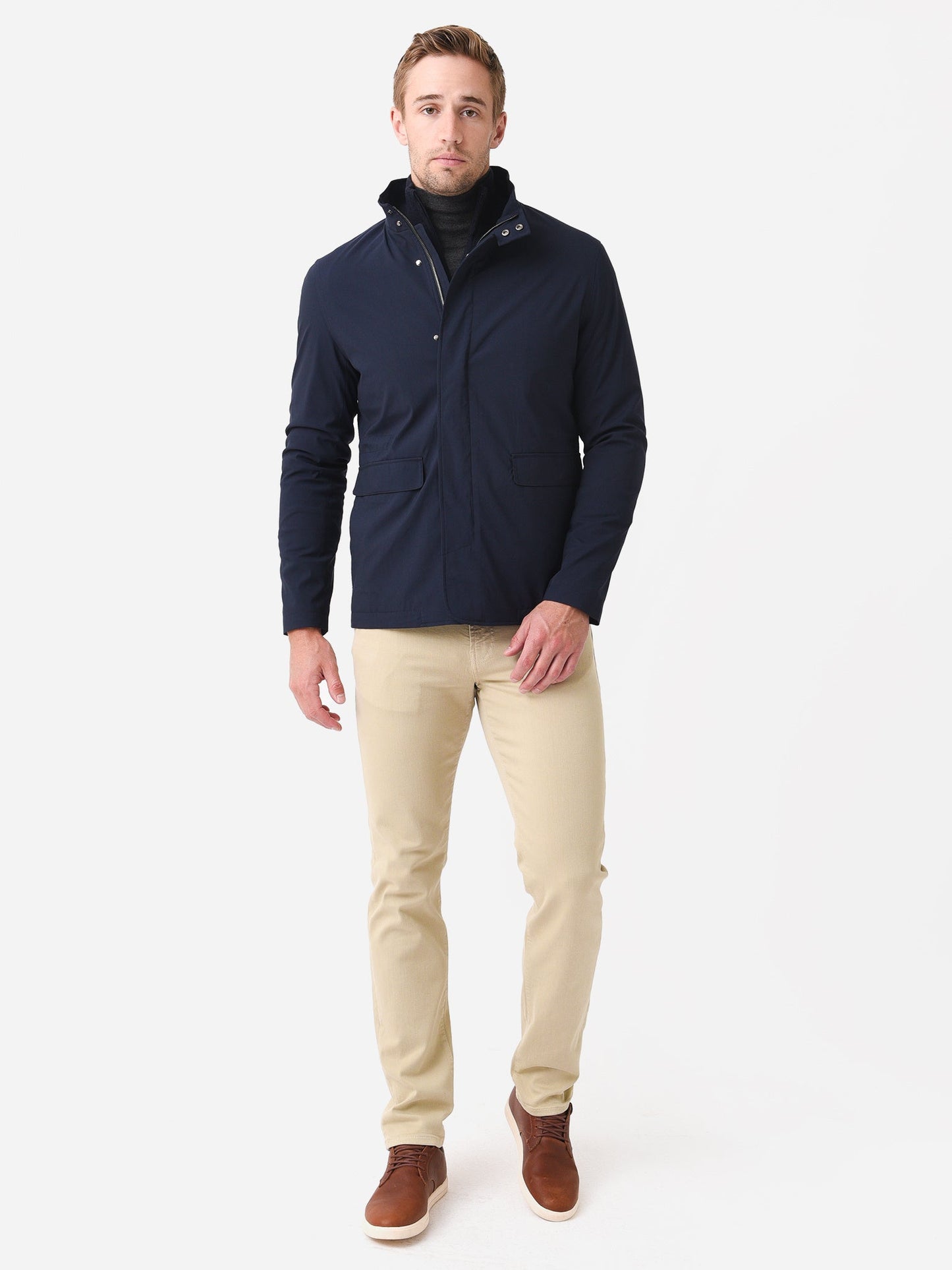  Peter Millar Crown Crafted Men's Excursionist Flex City Coat
