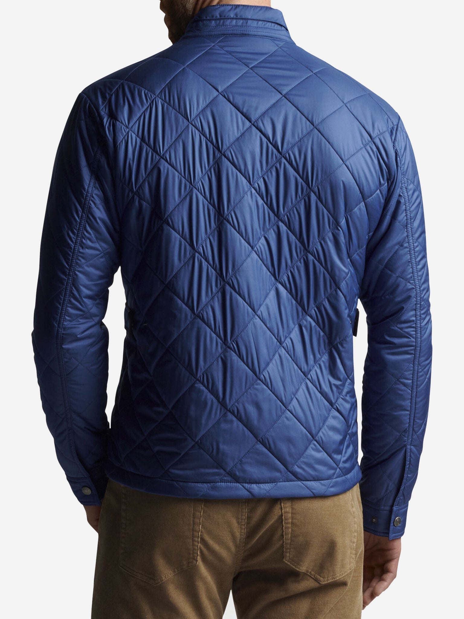  Peter Millar Crown Men's Norfolk Quilted Bomber Jacket