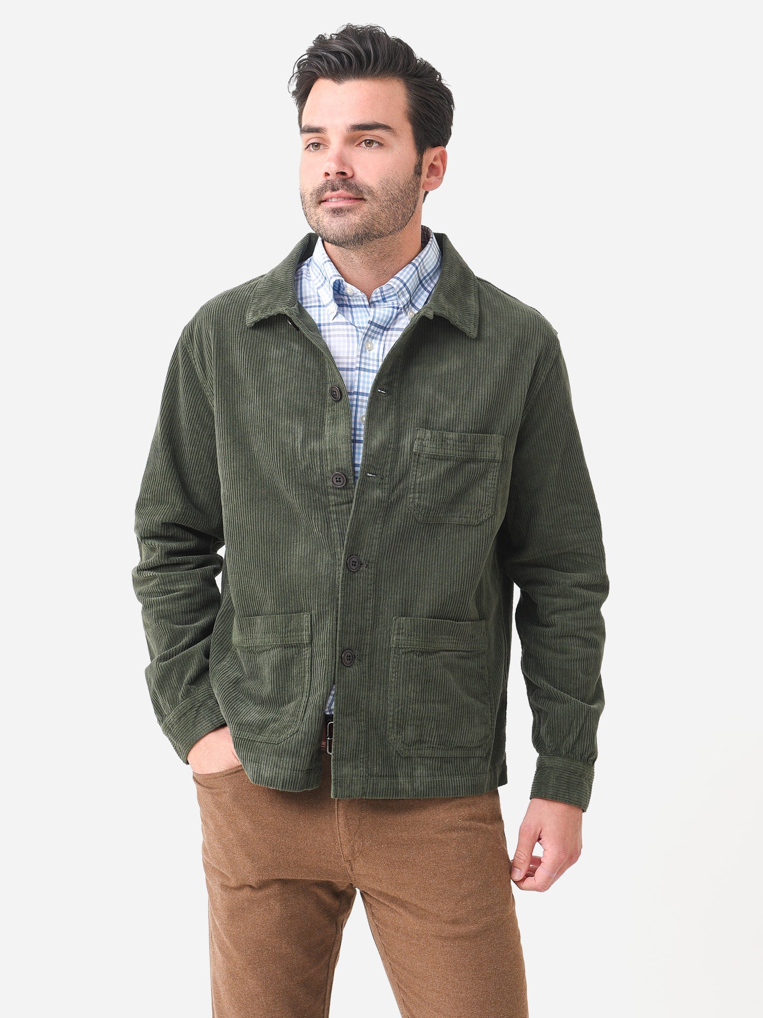  Peter Millar Crown Men's Corduroy Chore Coat