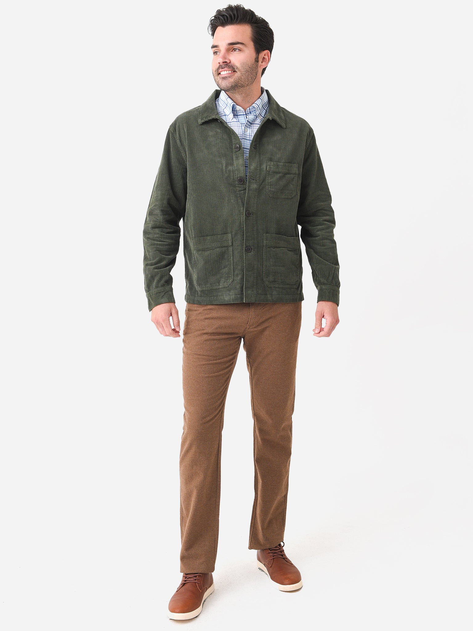  Peter Millar Crown Men's Corduroy Chore Coat