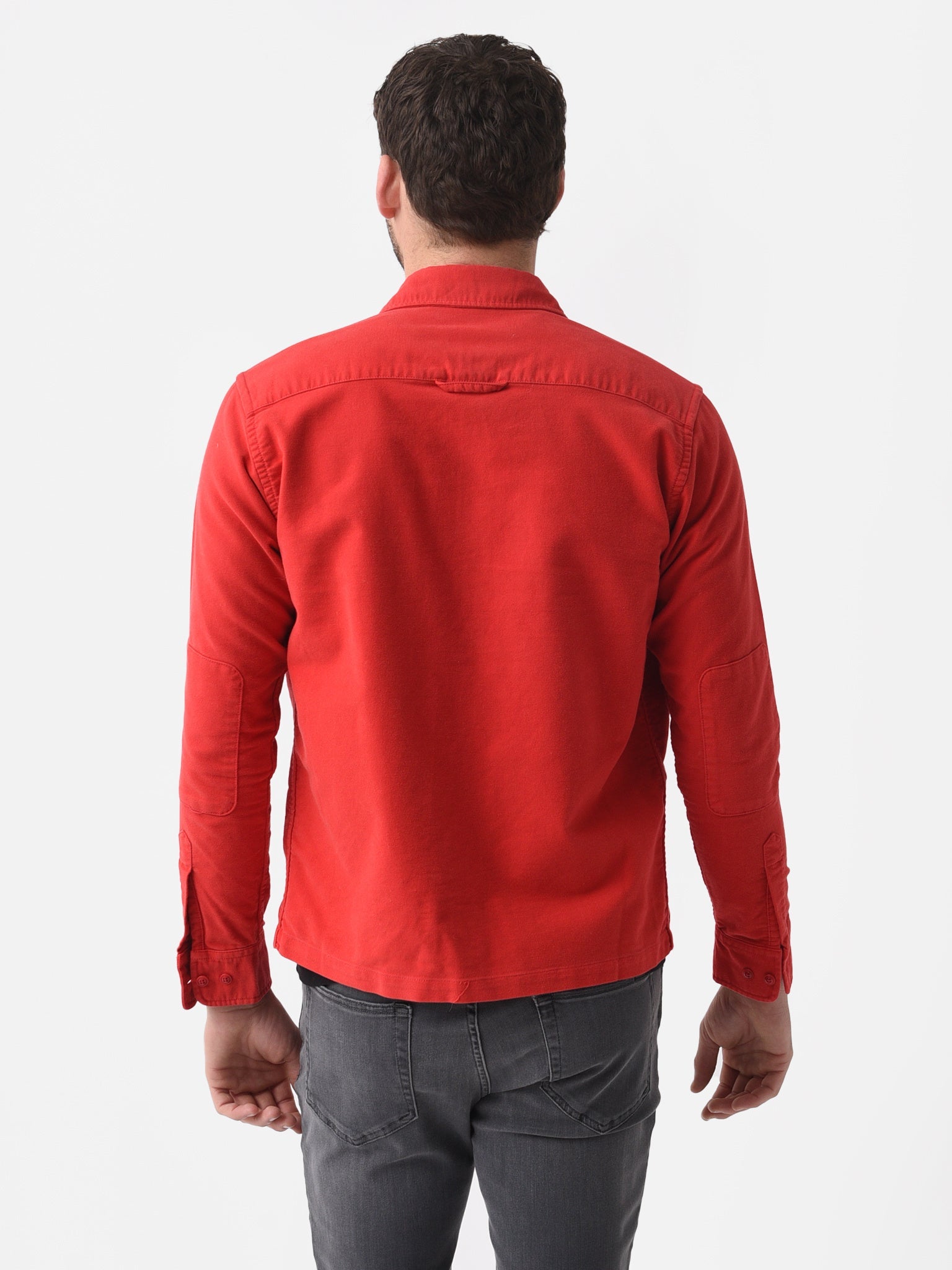  Peter Millar Crown Men's Après-Ski Garment Dyed Moleskin Shirt Jacket