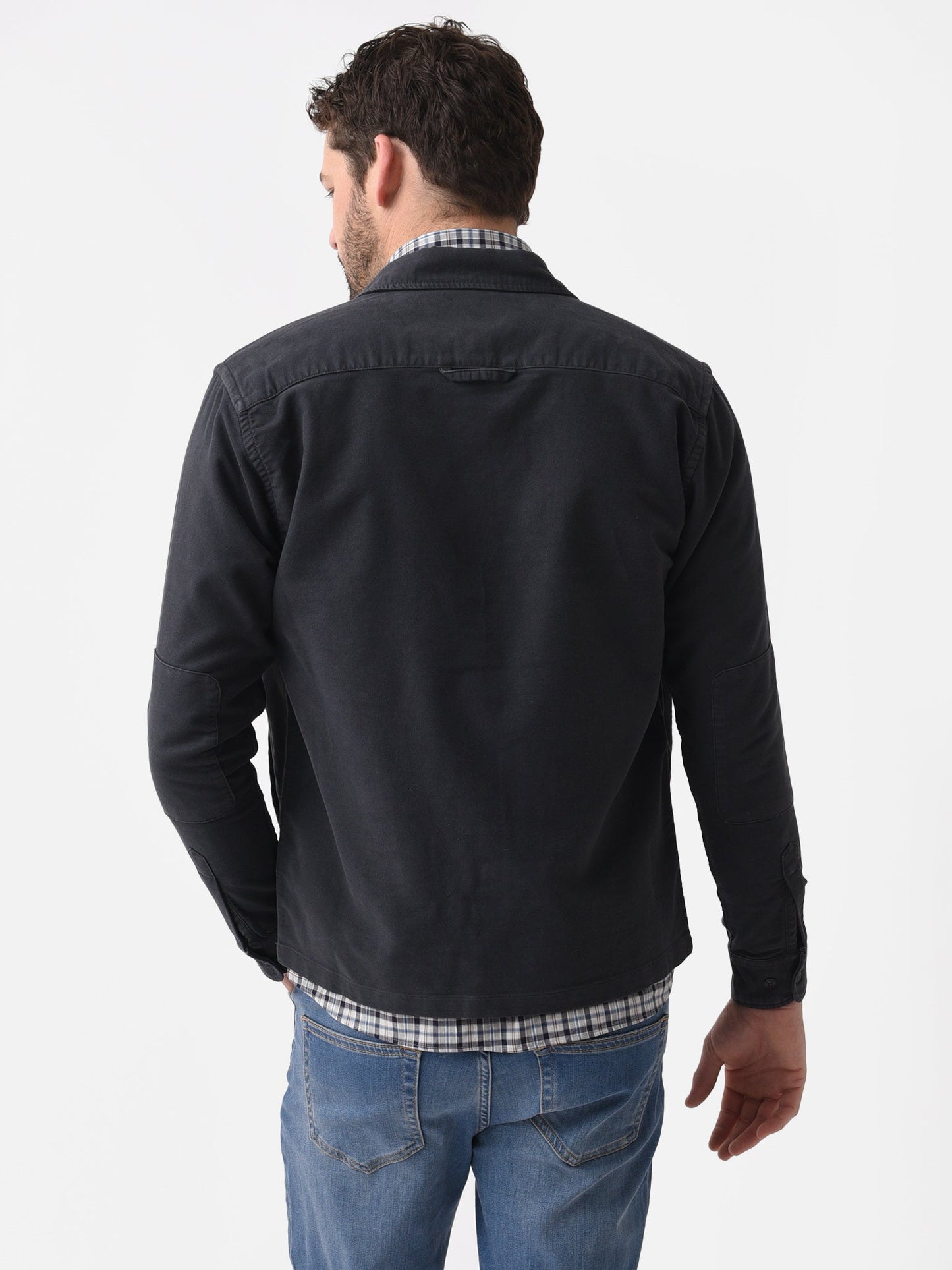  Peter Millar Crown Men's Après-Ski Garment Dyed Moleskin Shirt Jacket