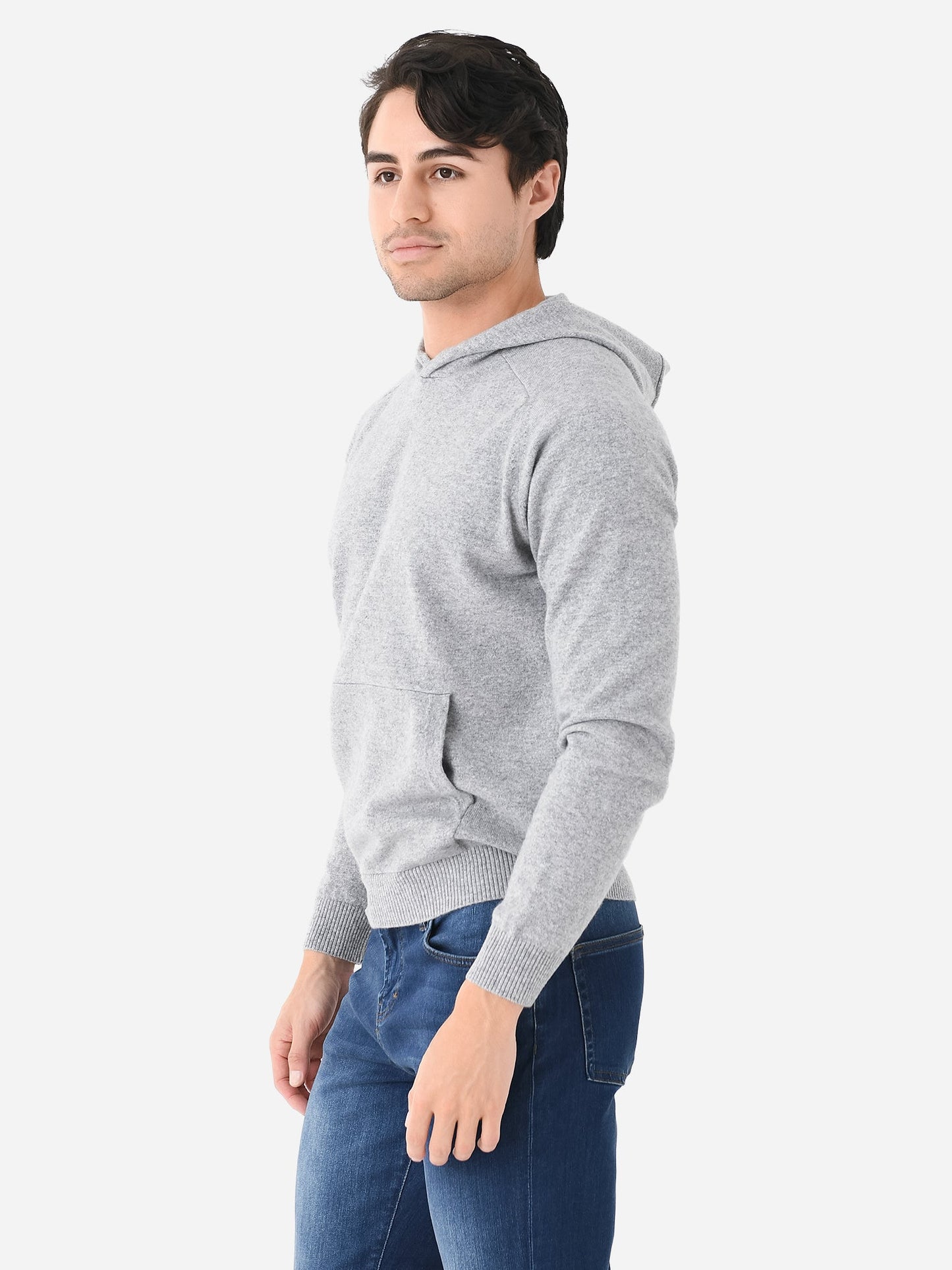  Peter Millar Crown Crafted Men's Artisan Crafted Cashmere Popover Hoodie