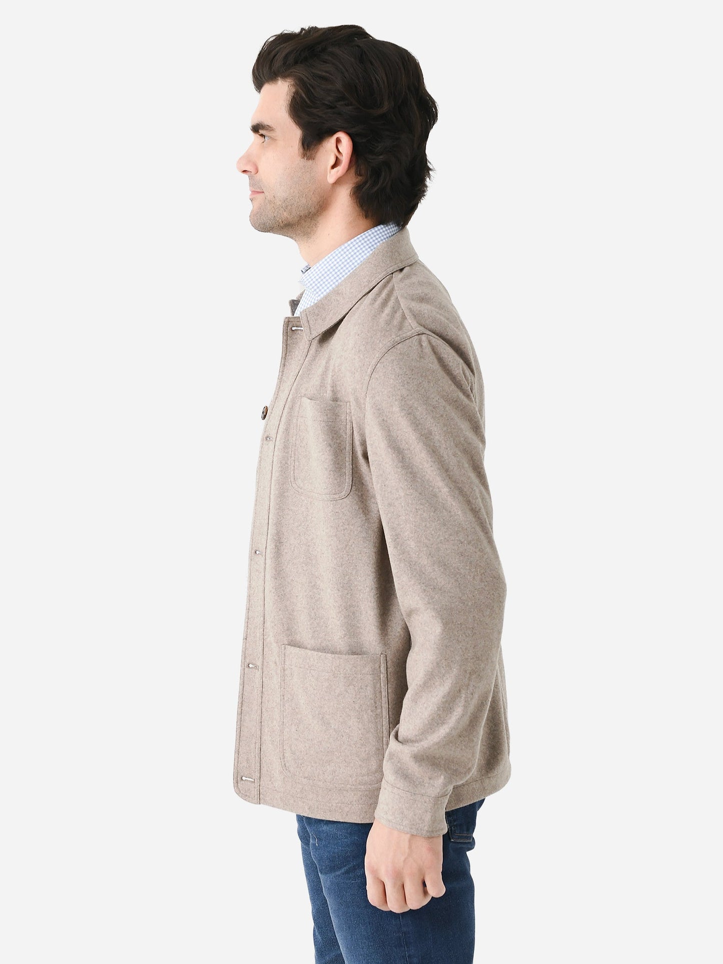  Peter Millar Crown Crafted Men's Artisan Crafted Cashmere Chore Coat