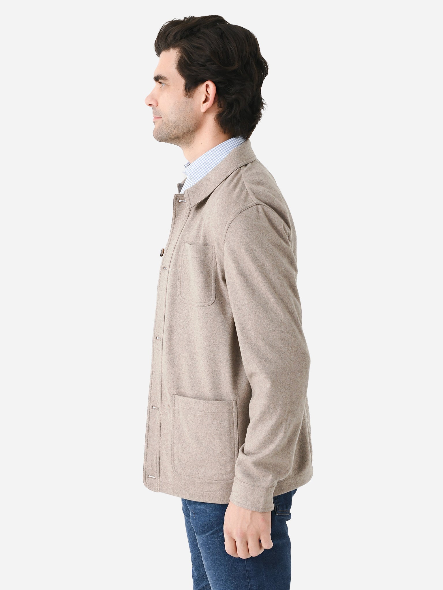  Peter Millar Crown Crafted Men's Artisan Crafted Cashmere Chore Coat