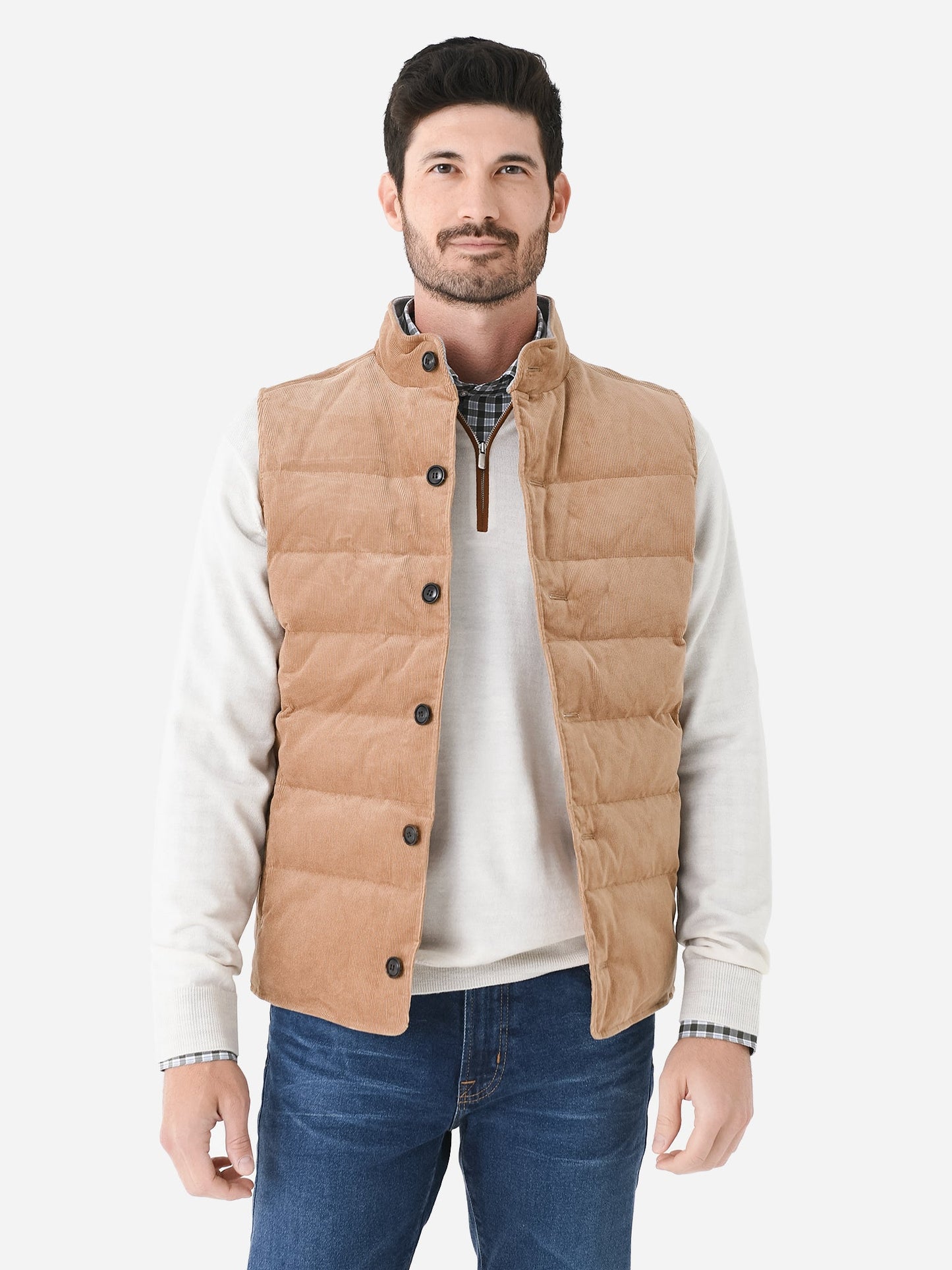  Peter Millar Crown Crafted Men's Vast Corduroy Vest