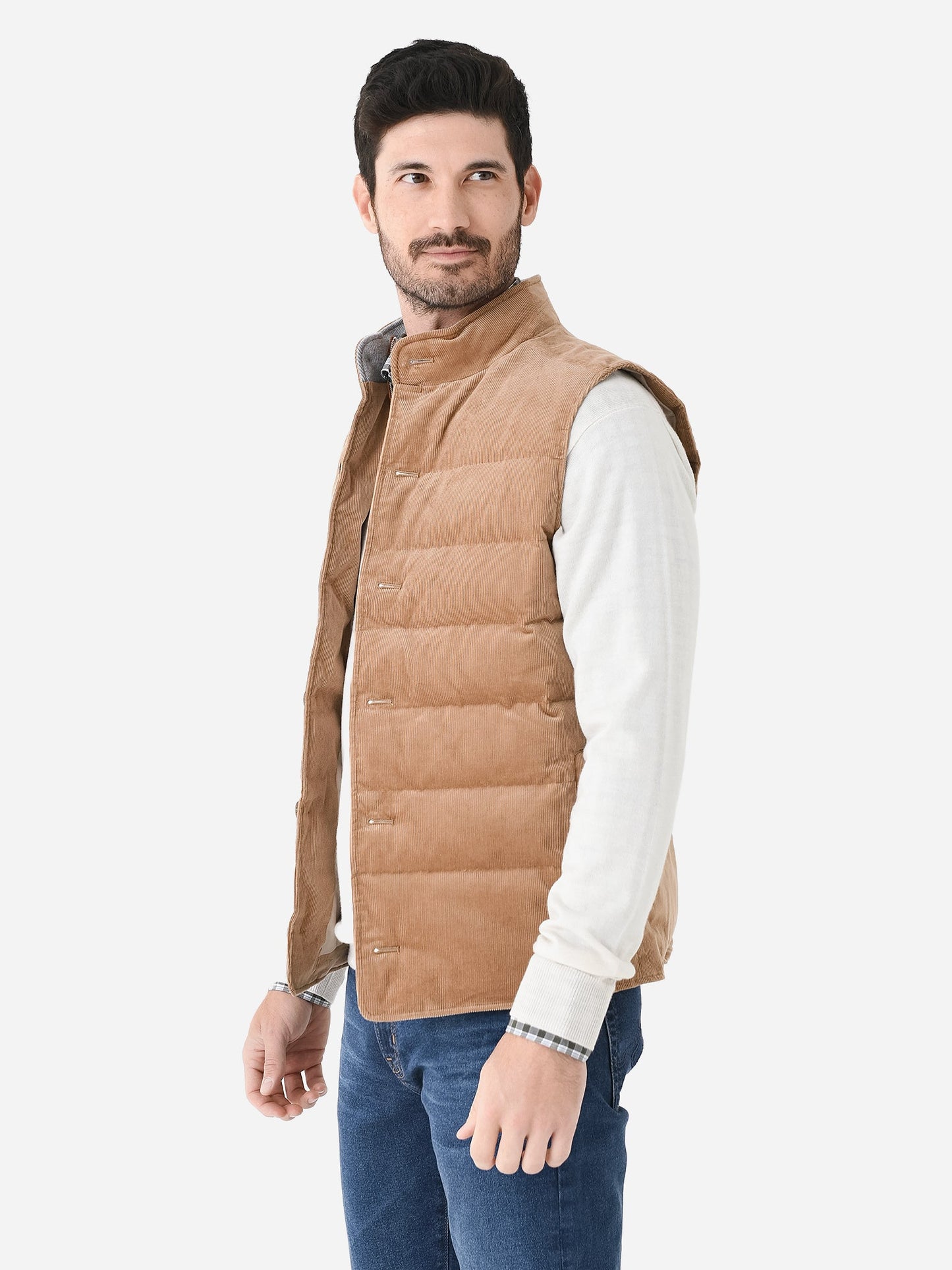  Peter Millar Crown Crafted Men's Vast Corduroy Vest