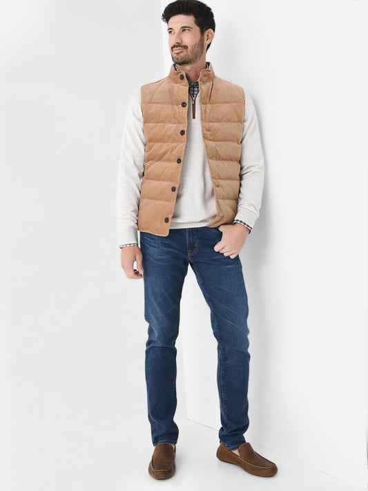  Peter Millar Crown Crafted Men's Vast Corduroy Vest