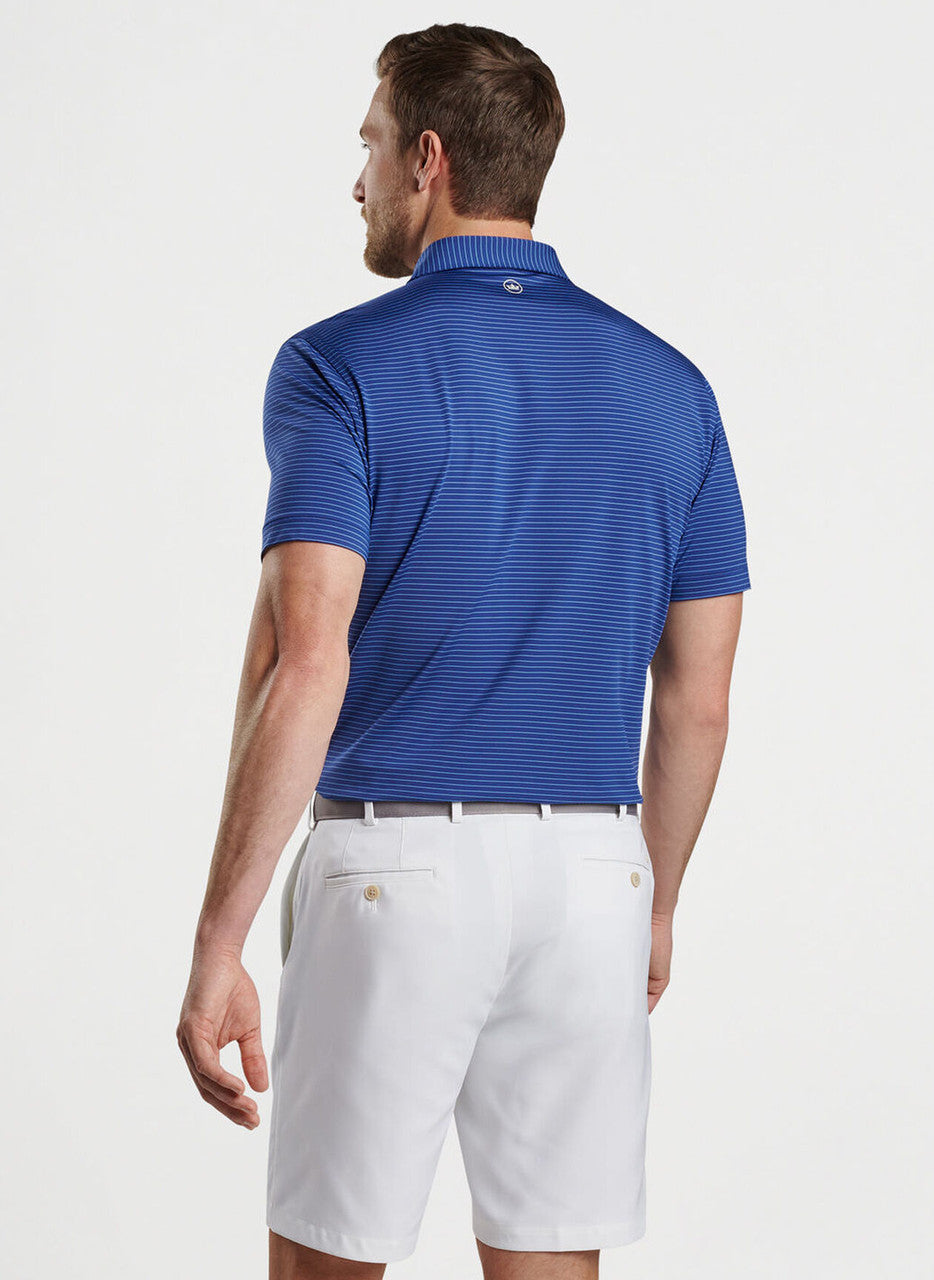  Peter Millar Hemlock Performance Jersey Polo: Sport Navy
