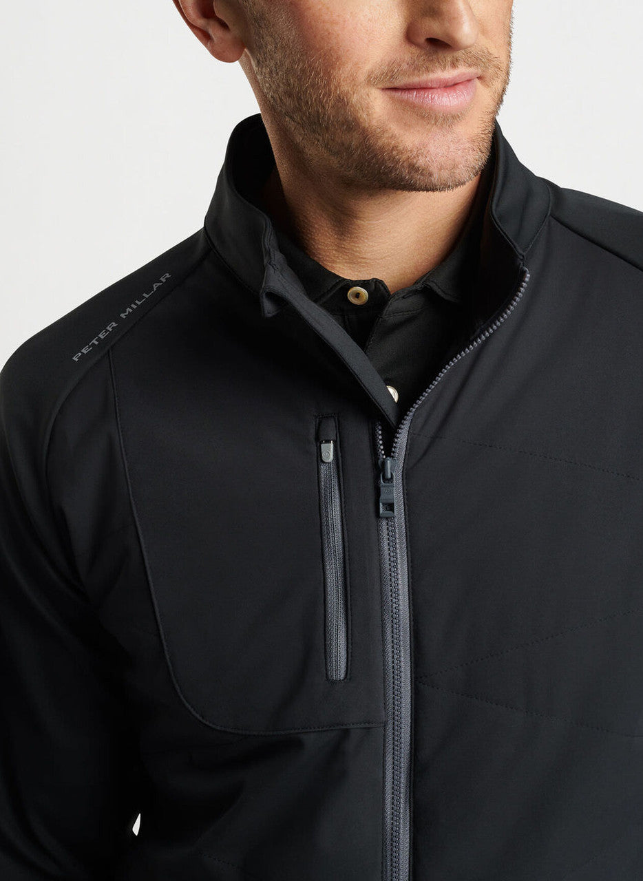  Peter Millar Merge Hybrid Jacket: Black