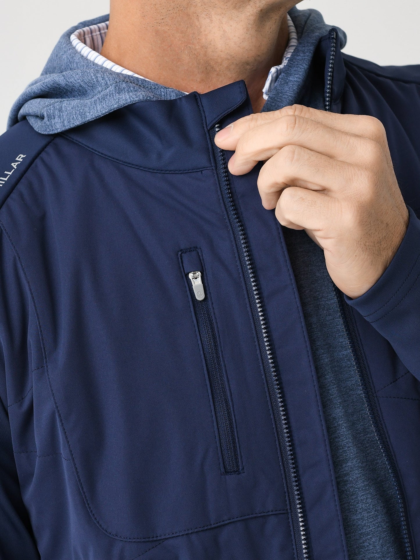  Peter Millar Crown Sport Men's Merge Hybrid Jacket
