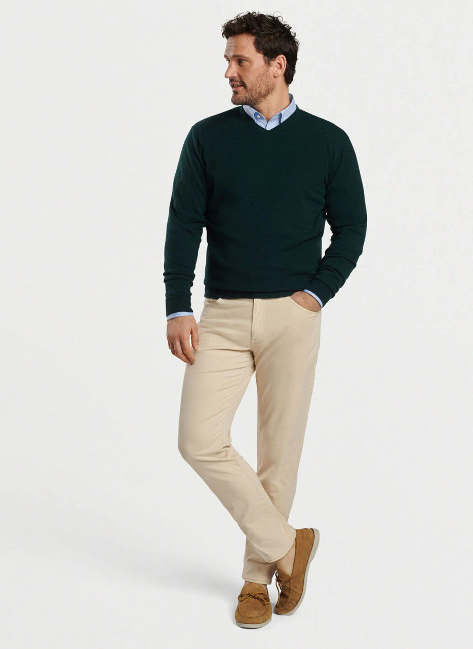  Peter Millar Crown Heritage Cashmere Sweater: Balsam