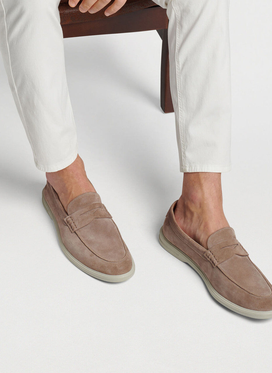  Peter Millar Excursionist Penny Loafer: Chestnut