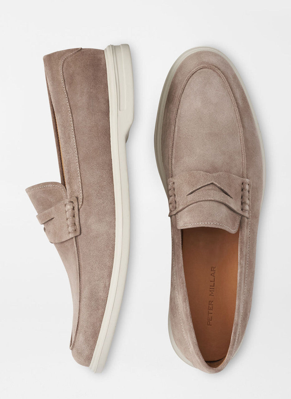  Peter Millar Excursionist Penny Loafer: Chestnut