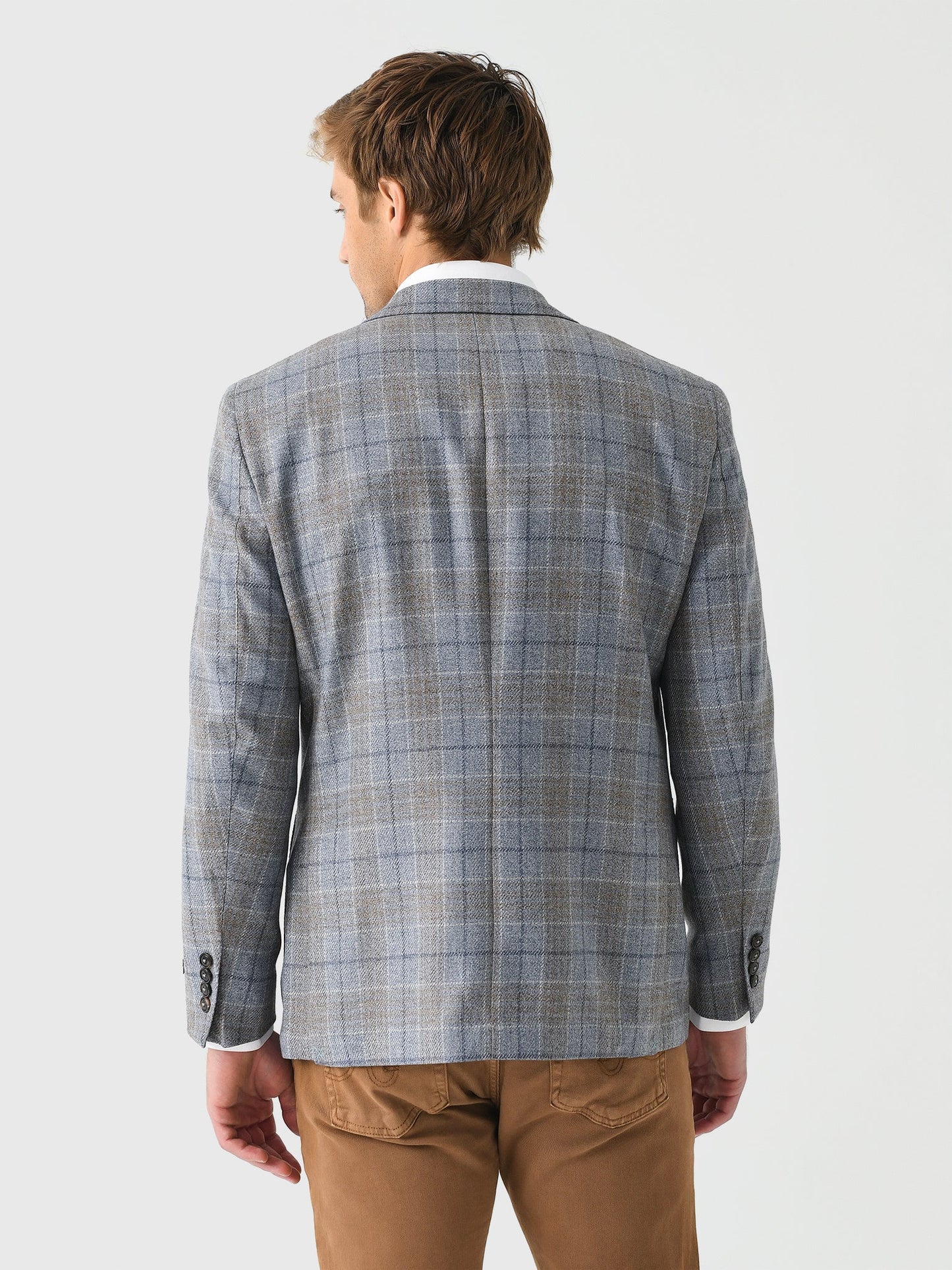  Peter Millar Crown Crafted Men's Callan Plaid Soft Jacket