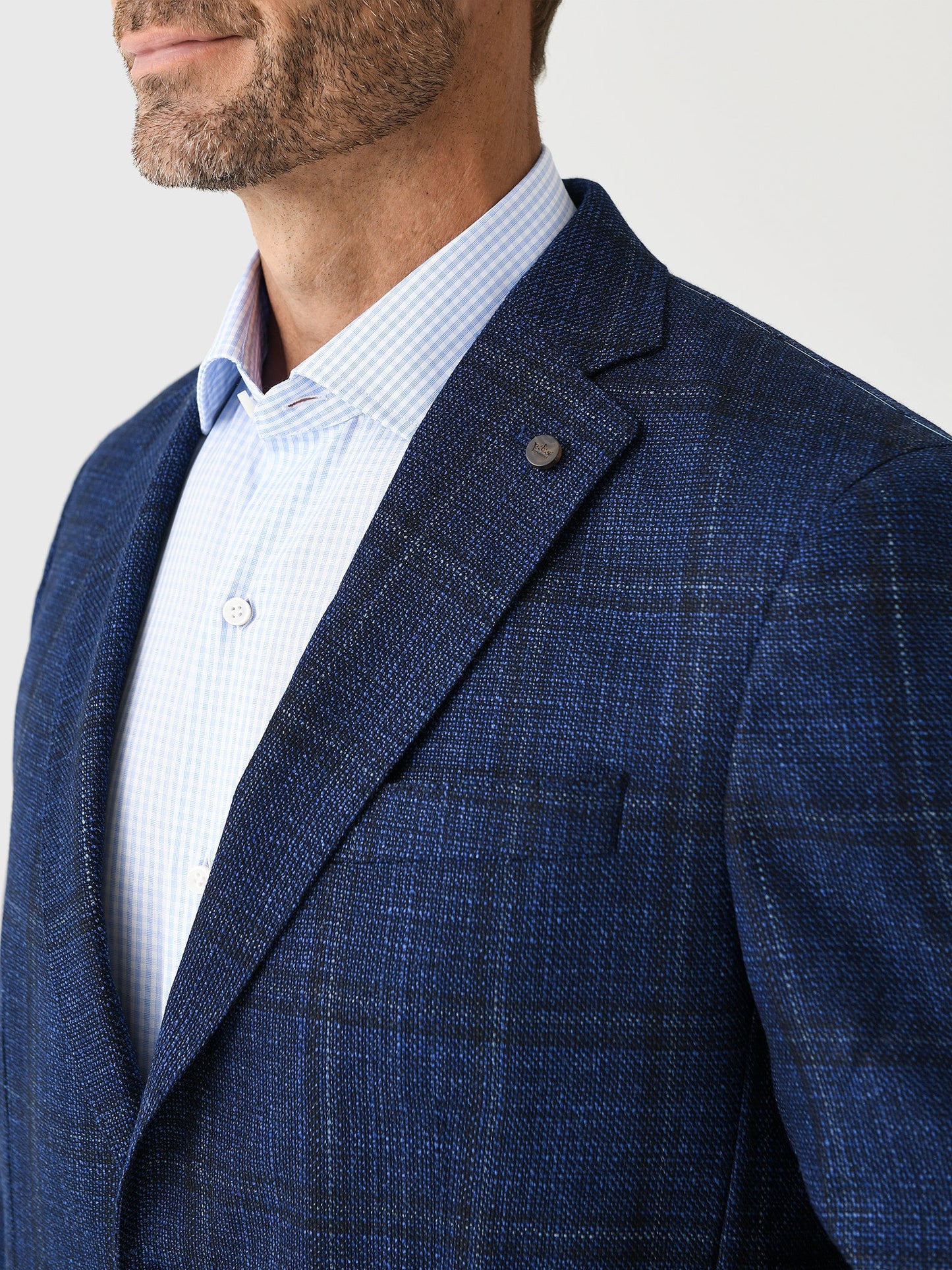  Peter Millar Crown Crafted Men's Clyde Plaid Soft Jacket
