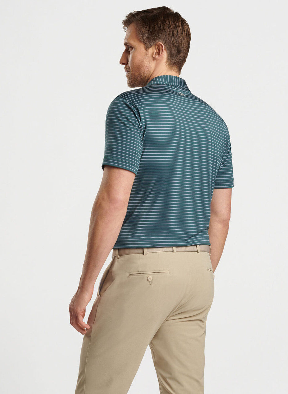  Peter Millar Crown Crafted Duet Performance Jersey Polo: Lacinto