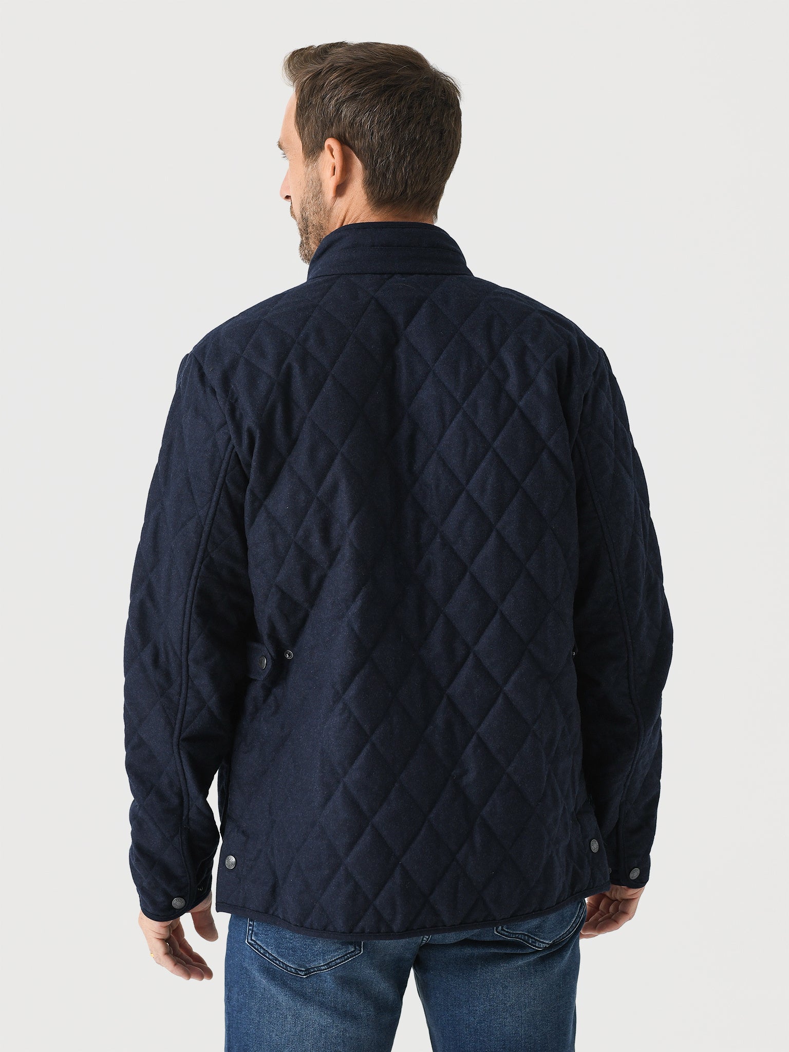  Peter Millar Crown Men's Suffolk Wool Coat