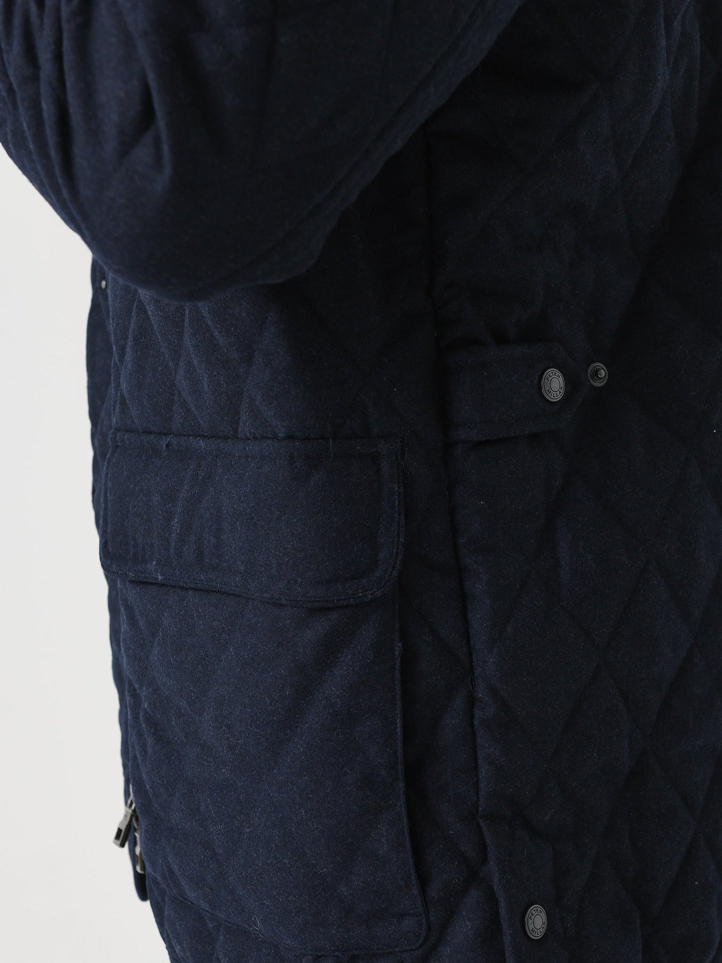  Peter Millar Crown Men's Suffolk Wool Coat