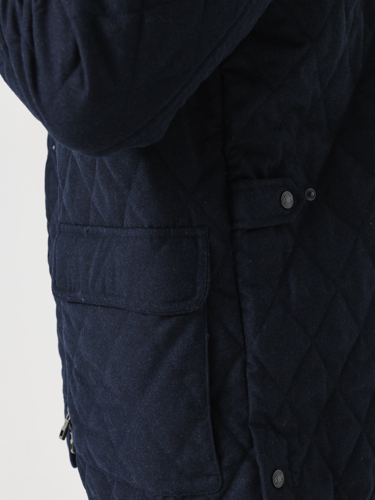 Peter Millar Crown Men's Suffolk Wool Coat
