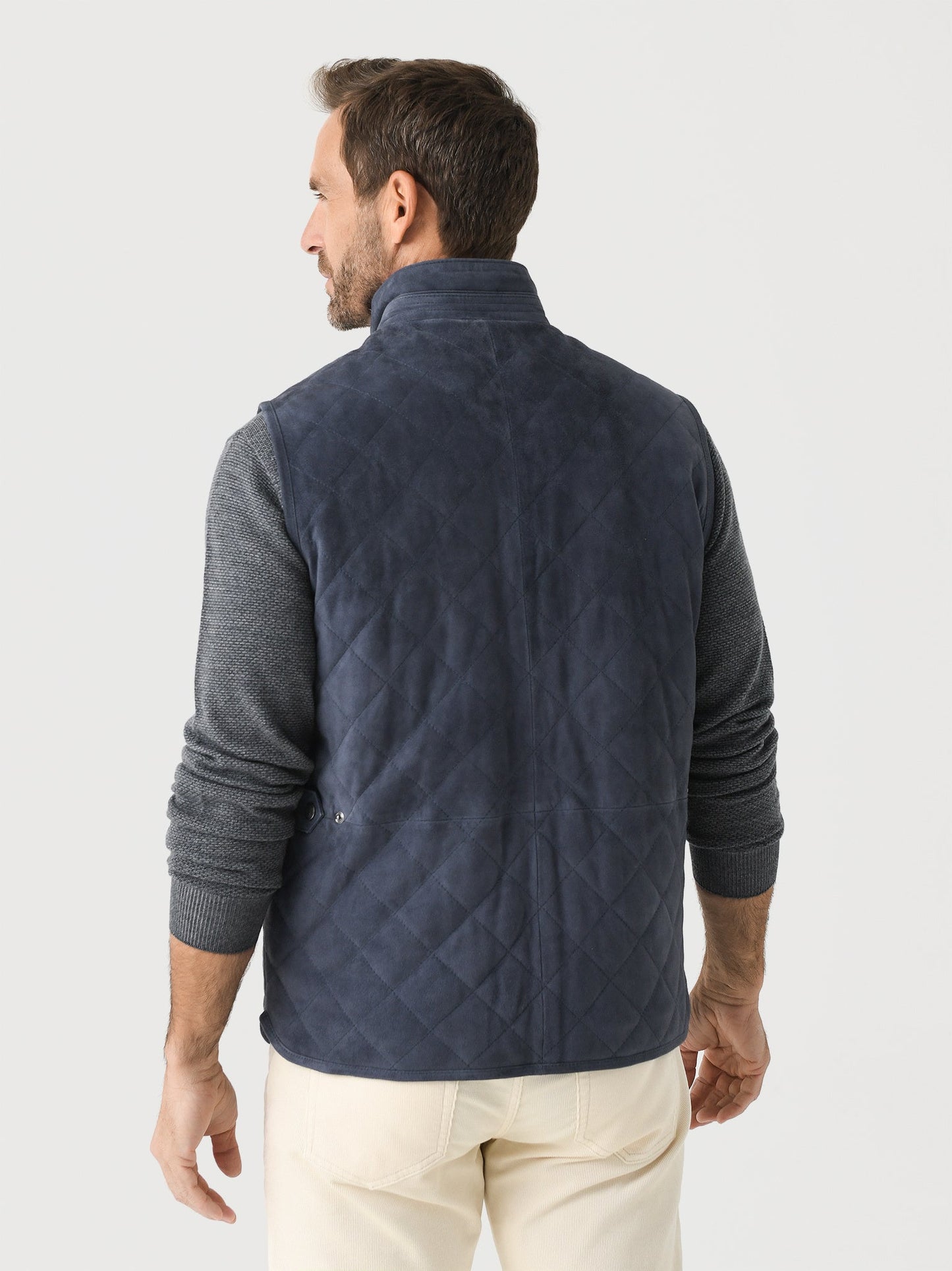  Peter Millar Crown Men's Essex Suede Vest