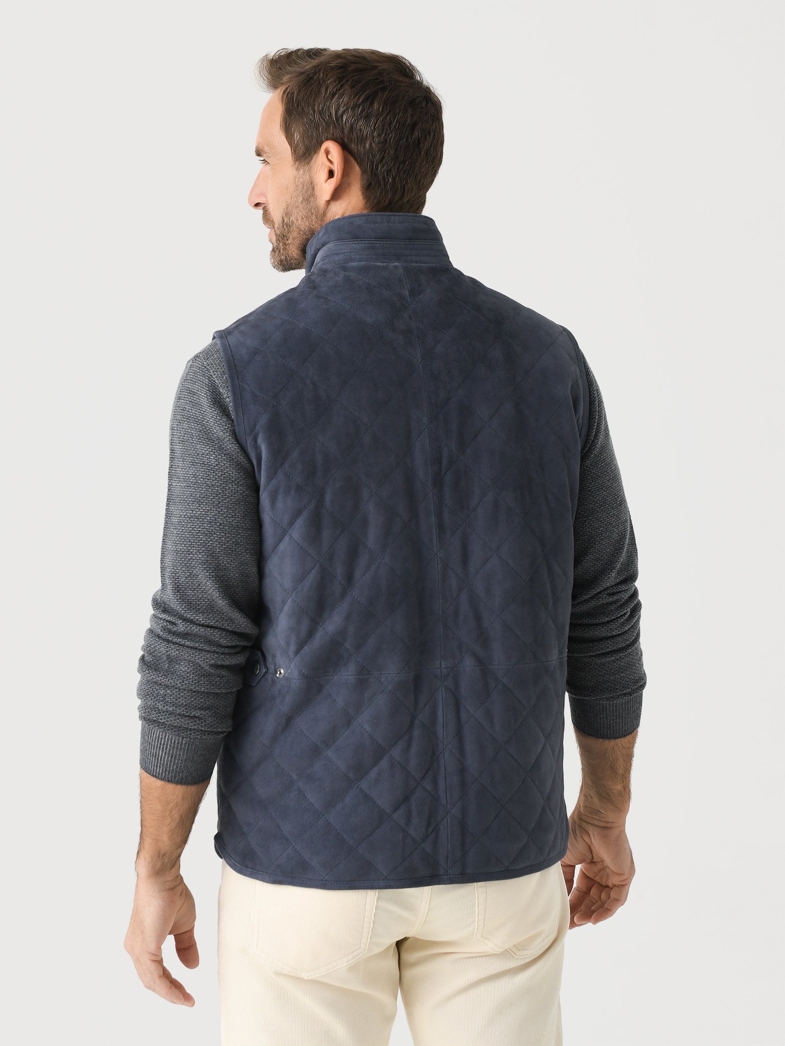  Peter Millar Crown Men's Essex Suede Vest