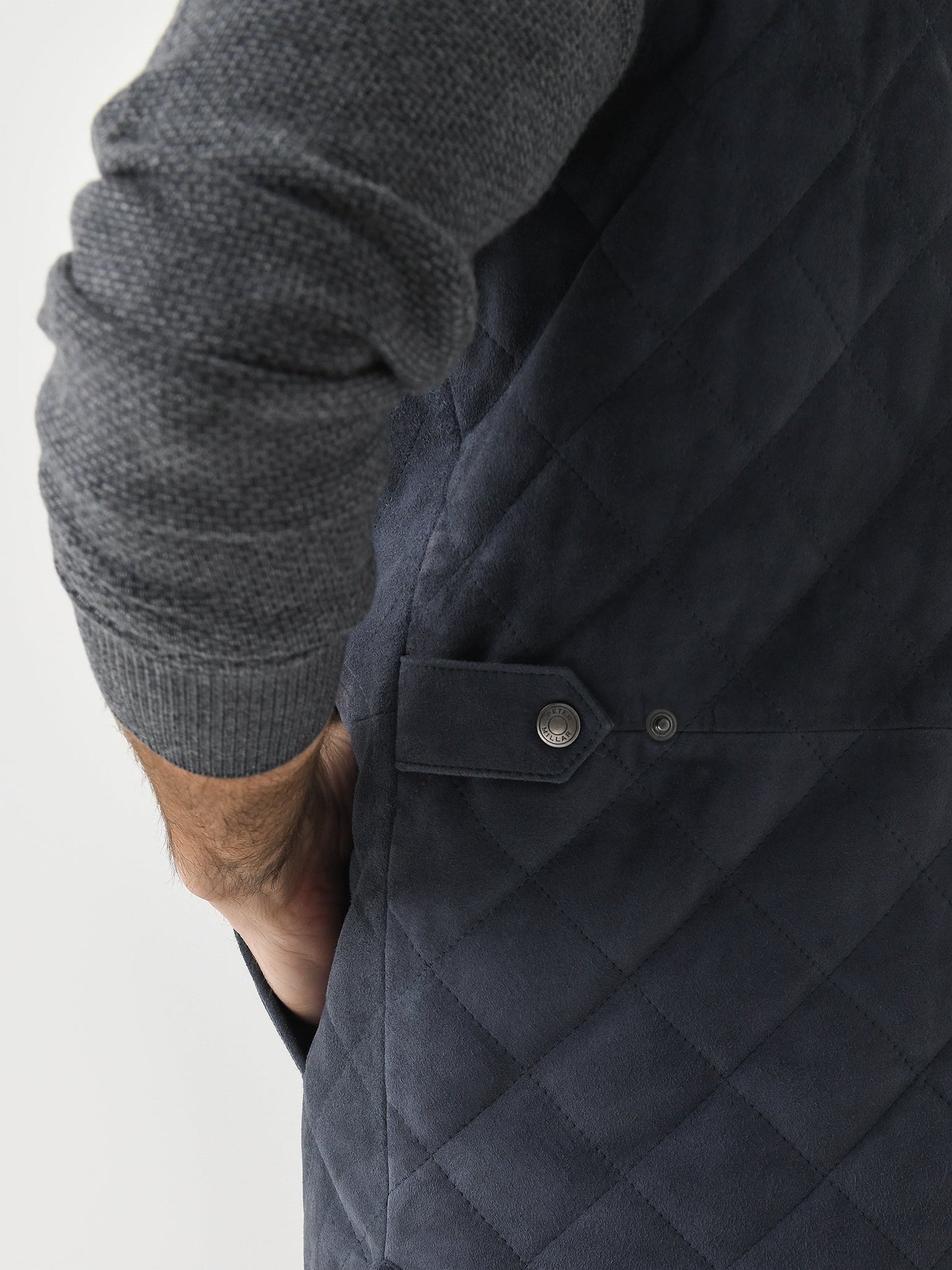  Peter Millar Crown Men's Essex Suede Vest