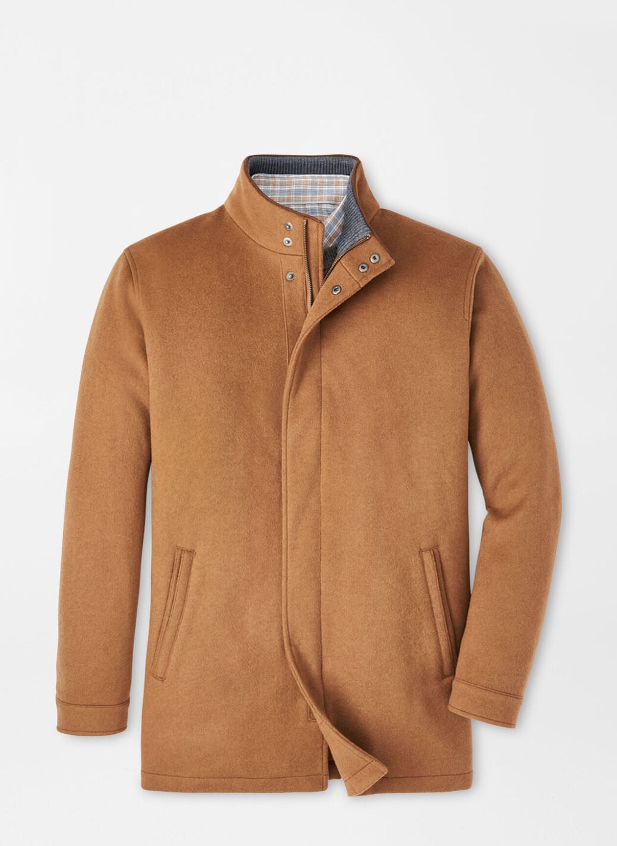  Peter Millar Crown Flex Fleece City Coat: Hazelwood