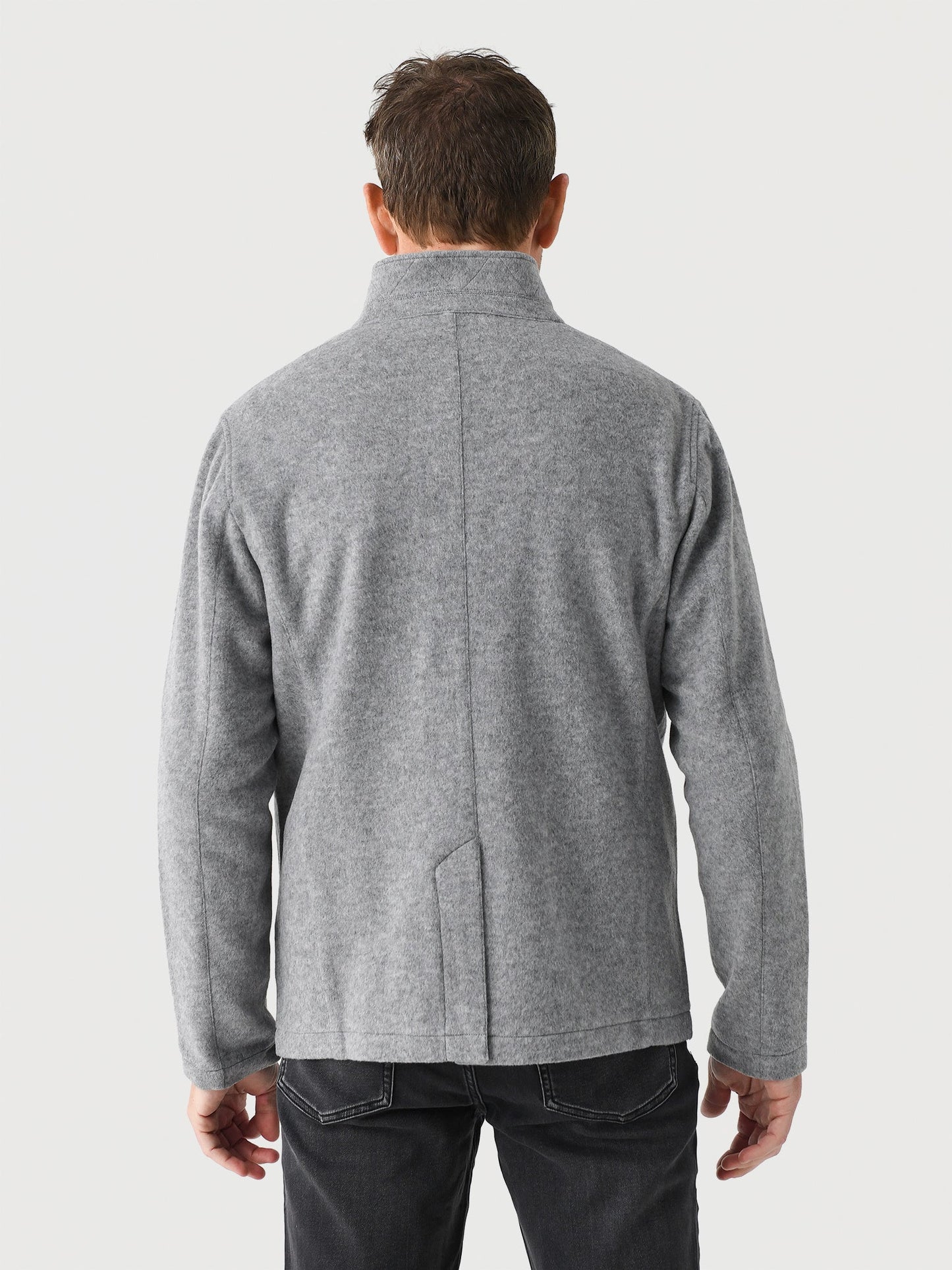  Peter Millar Crown Men's Flex Fleece Zip Blazer