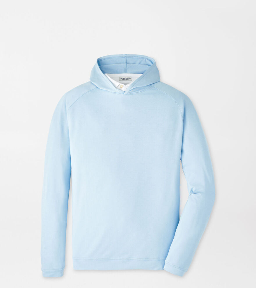  Peter Millar Pine Performance Hoodie: Sky