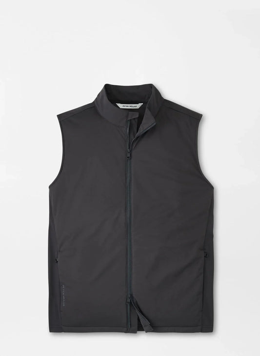  Peter Millar Fuse Hybrid Vest: Carbon Black