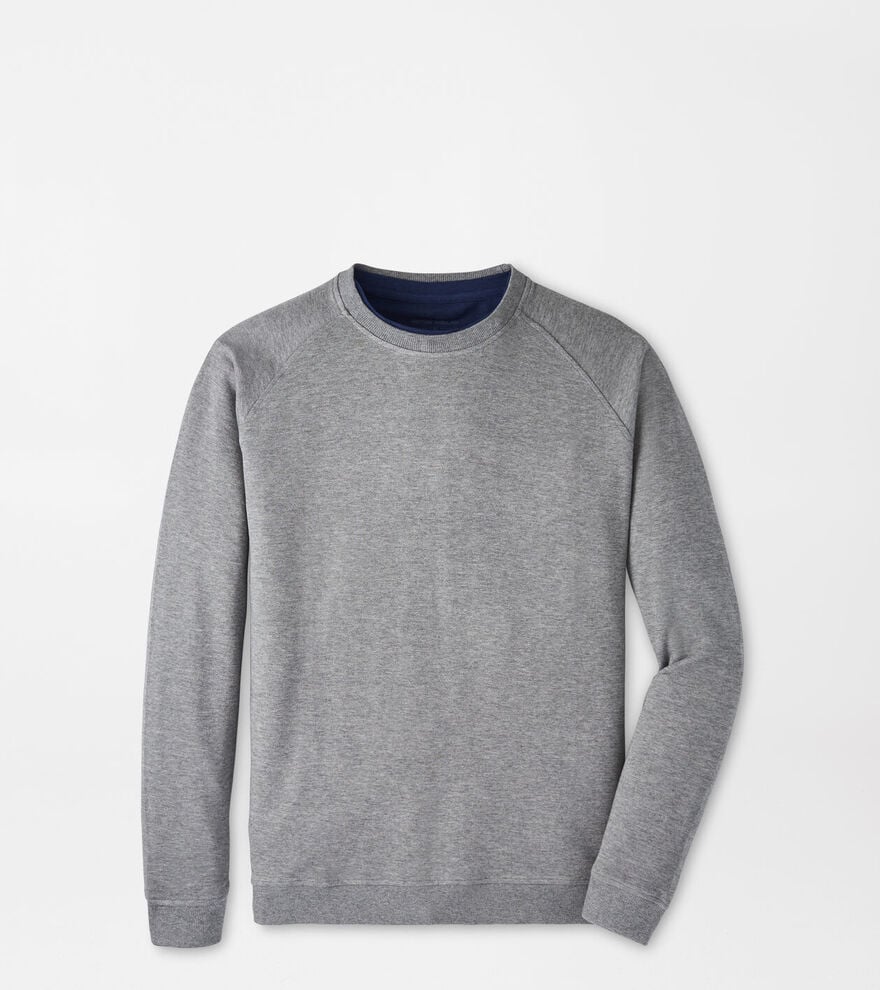  Peter Millar Crown Comfort Knit Crew: Oslo Grey